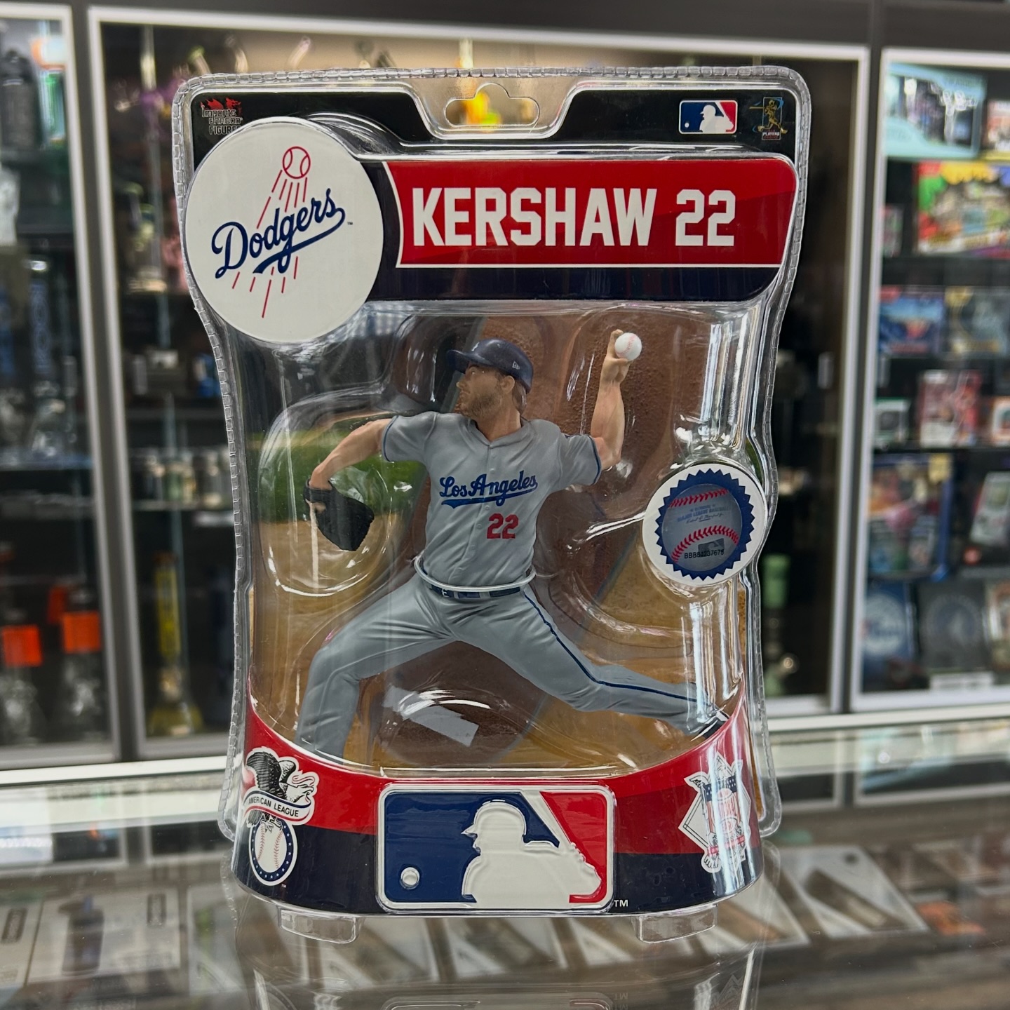 Clayton Kershaw Los Angeles Dodgers collector figure