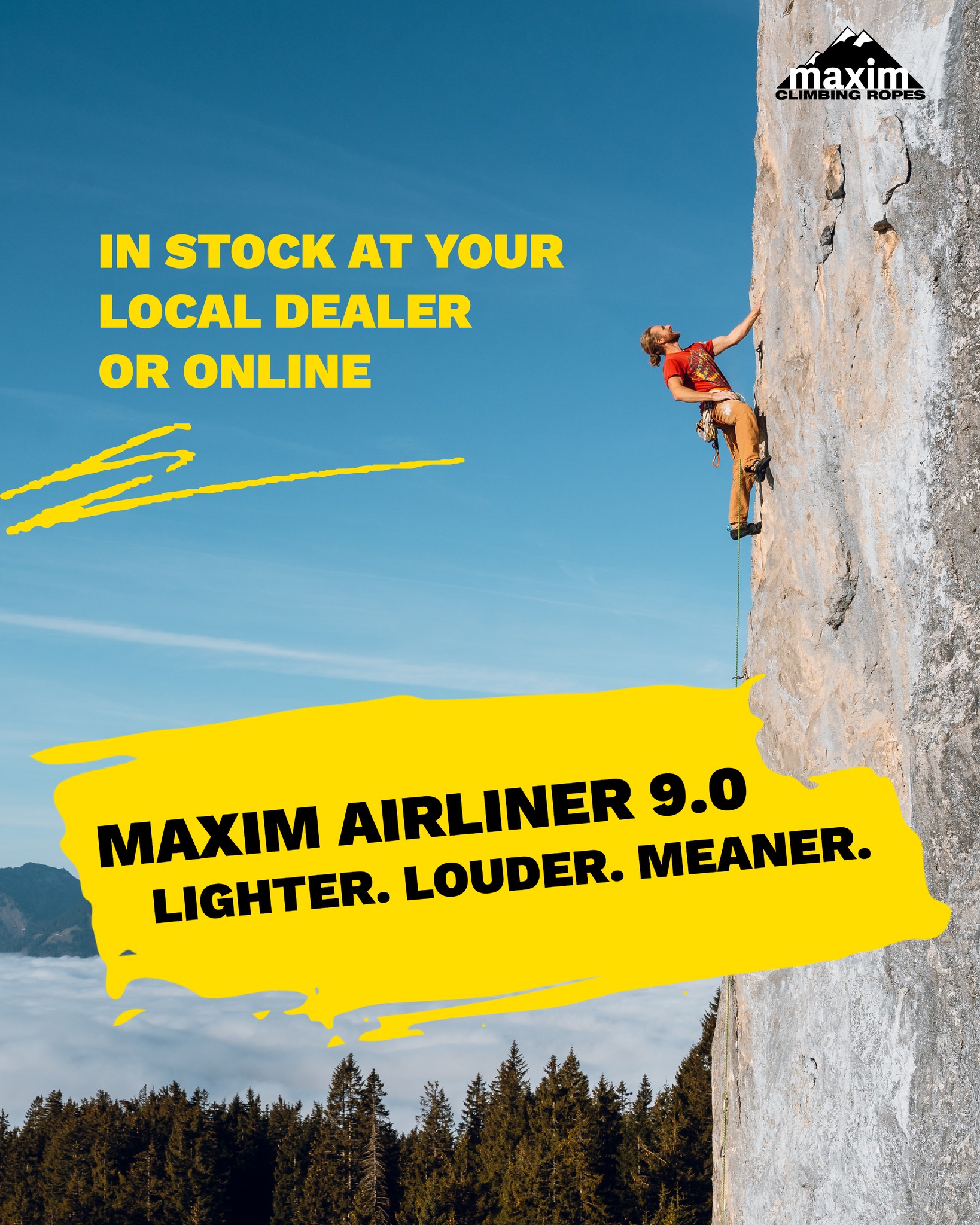 Maxim Ropes - “Have a splitter weekend 🤙🏼” MAXIM Climber @gorisb on ...
