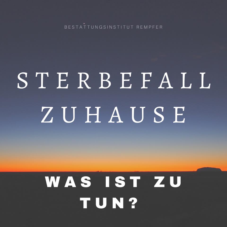 💛Das Wichtigste auf einen... - Bestattungsinstitut Rempfer