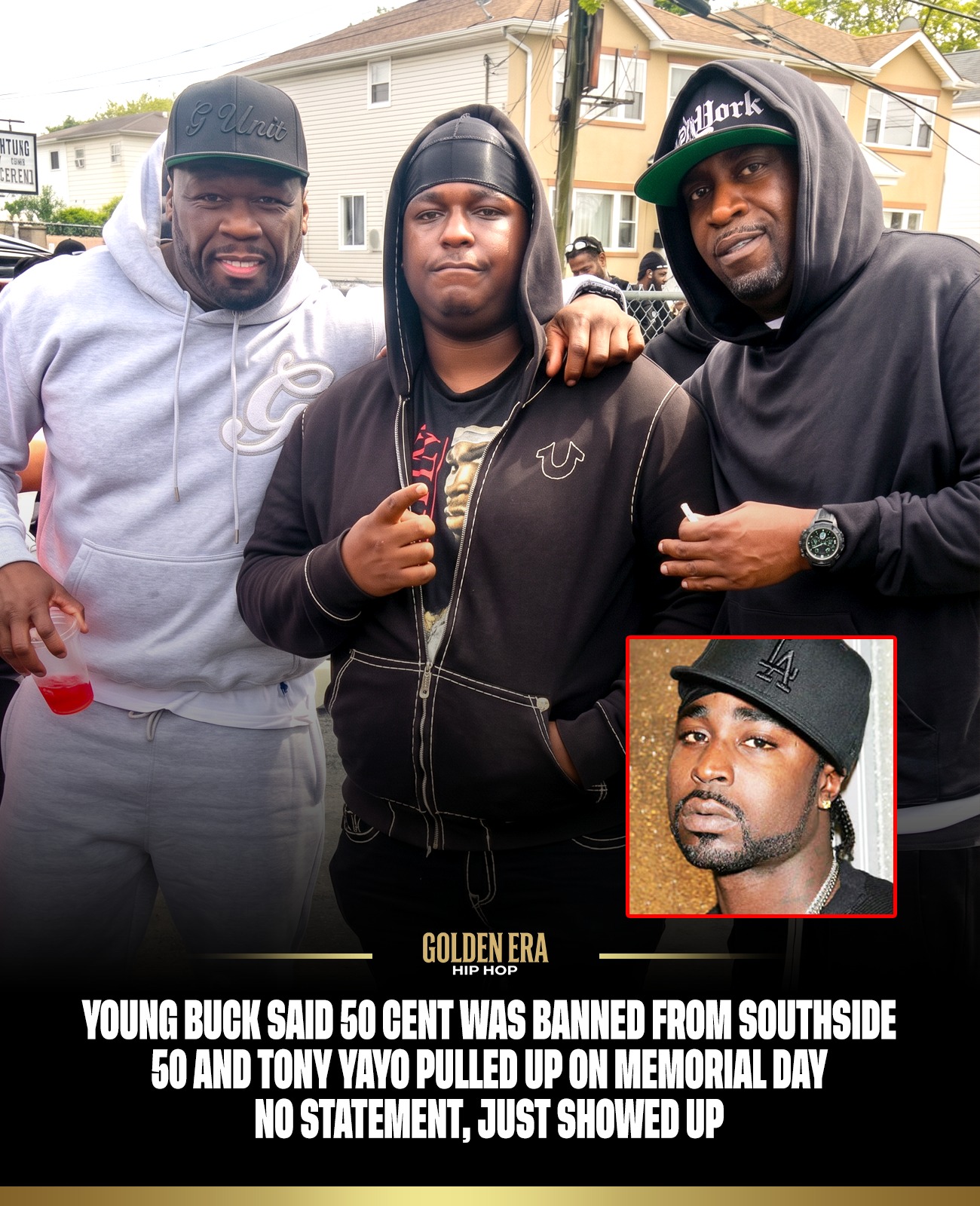 Golden - Young Buck went on social media claiming that 50 Cent and 