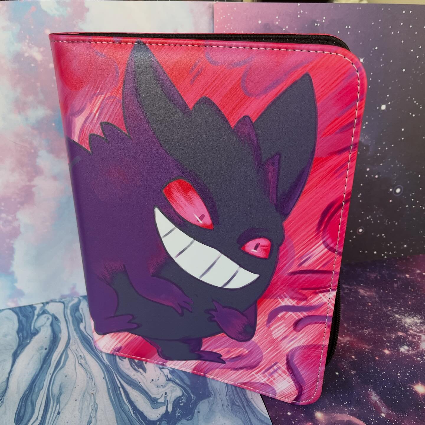 pokemon card binder cute Printed 9-Pocket Custom Cute Pokemon Card Binder