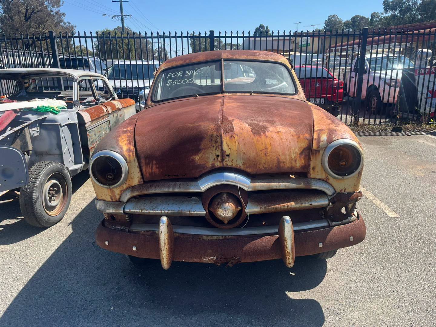 the bodge job decided today to... - Old perth cars n rust | Facebook