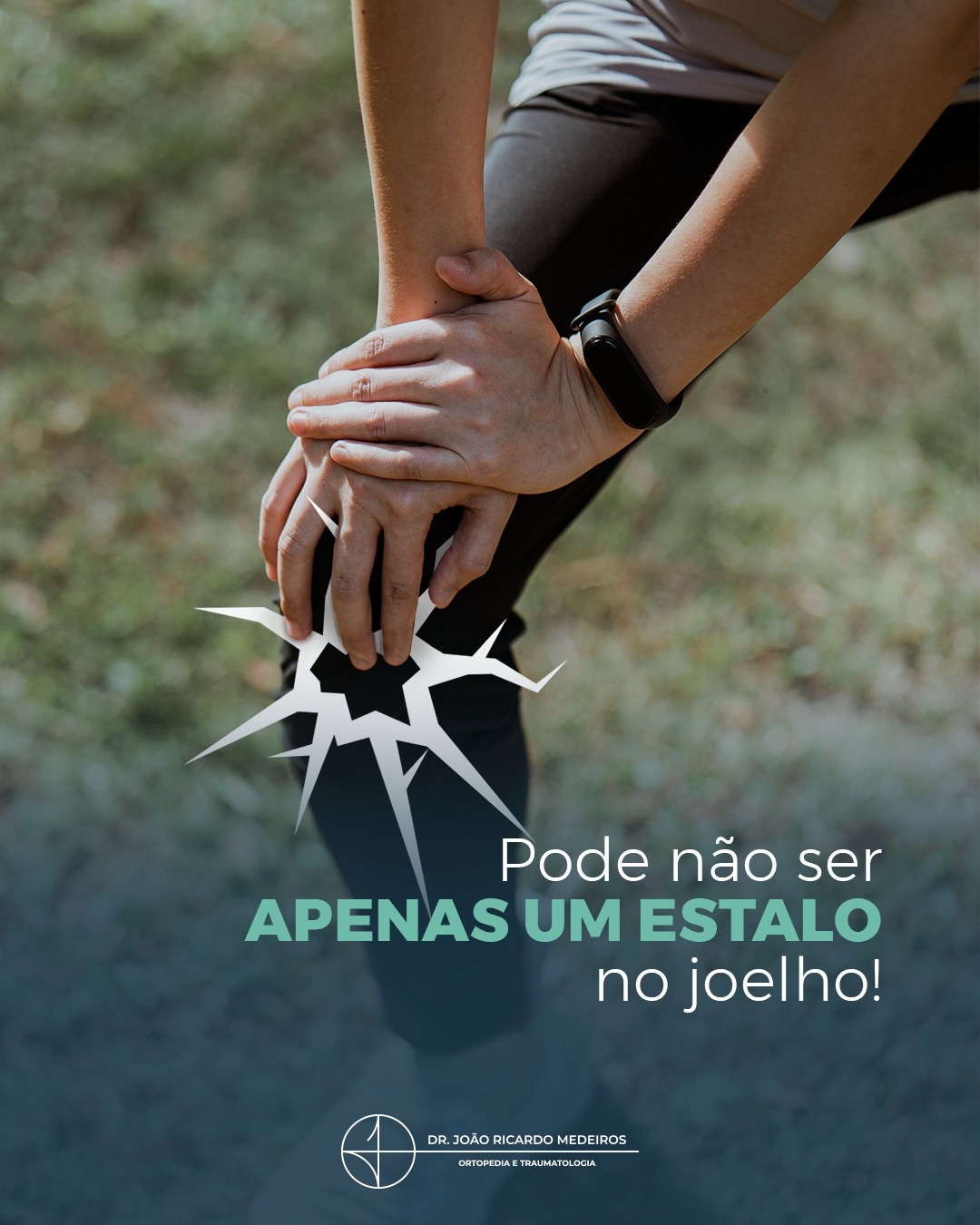 Dr. João Ricardo Medeiros - O estalo ou crepitação, é um barulho ...