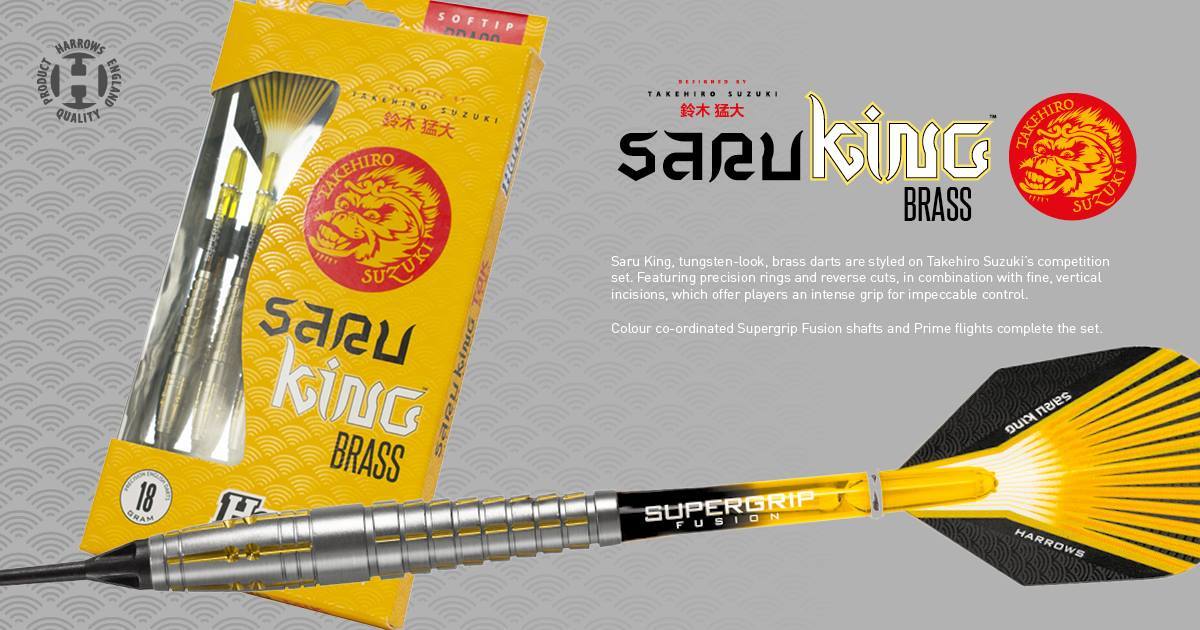 Introducing the new Saru King 2 90% tungsten softip darts