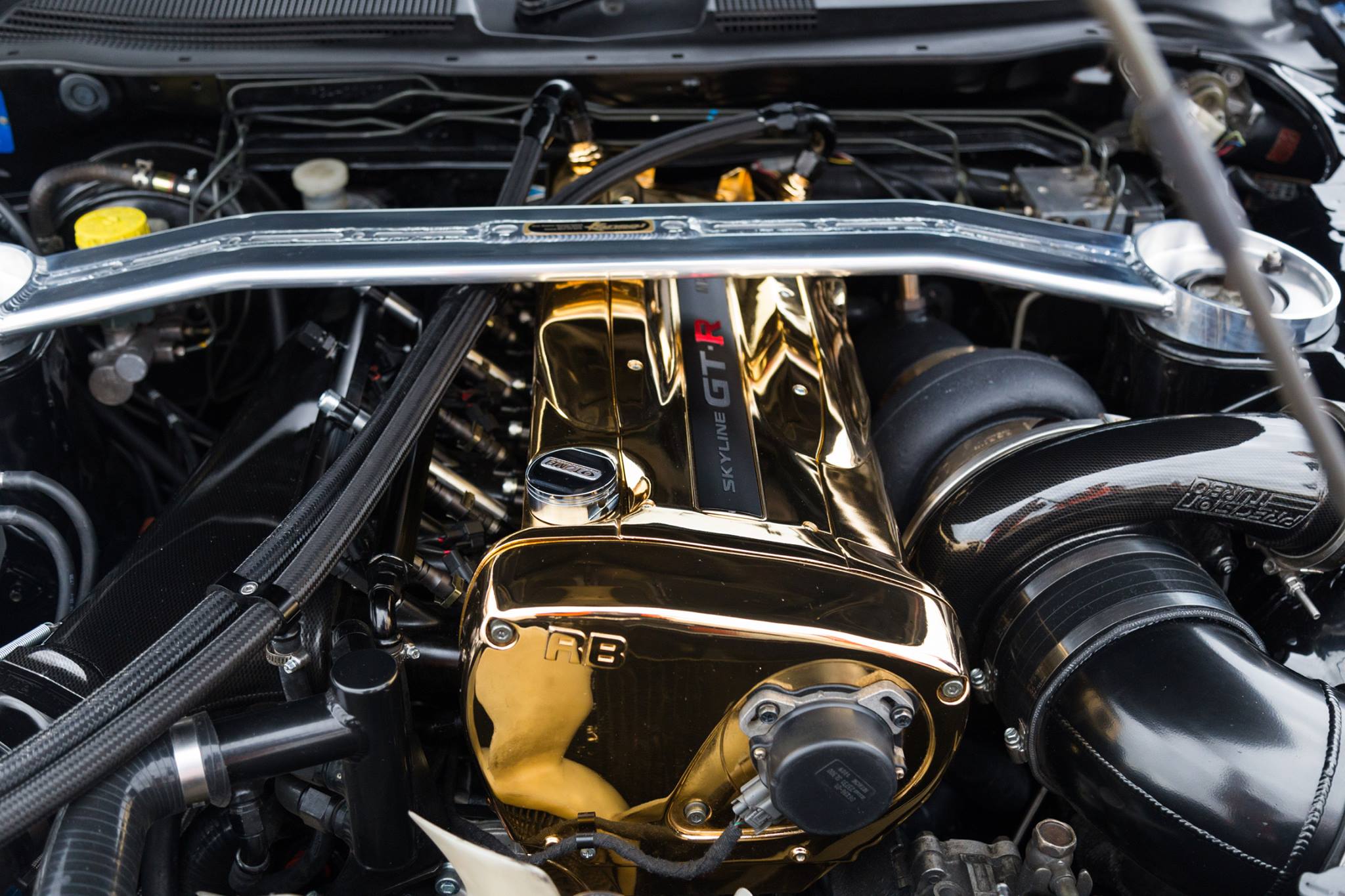 950 hp skyline r34 gt-r with single turbo rb26 engine