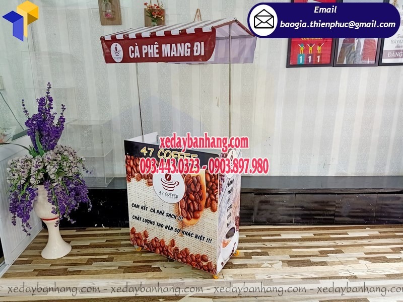 Quầy Bán Cà Phê Lắp Ráp - QUẦY LẮP RÁP BÁN COFFEE TAKE AWAY DẠNG THÁO ...