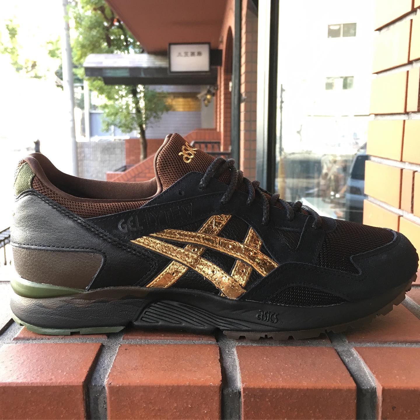 ASICS GEL-LYTE V “KLKOGANE” for KICKS LAB. BLACK/BROWN/GREEN