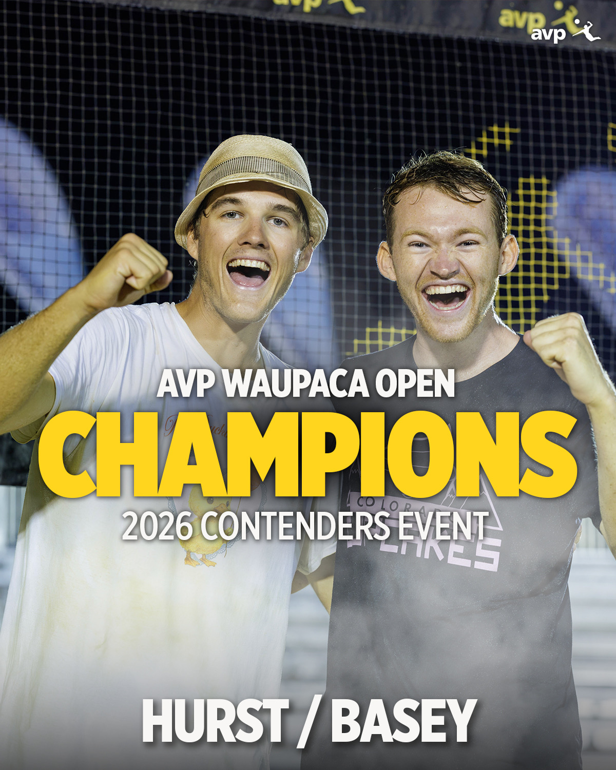 Champions crowned in Wisconsin. 🏆 Thomas Hurst and Gage Basey