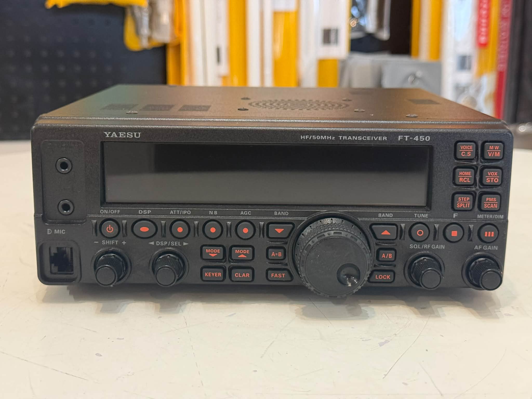 Yaesu FT-450 HF transceiver for 349