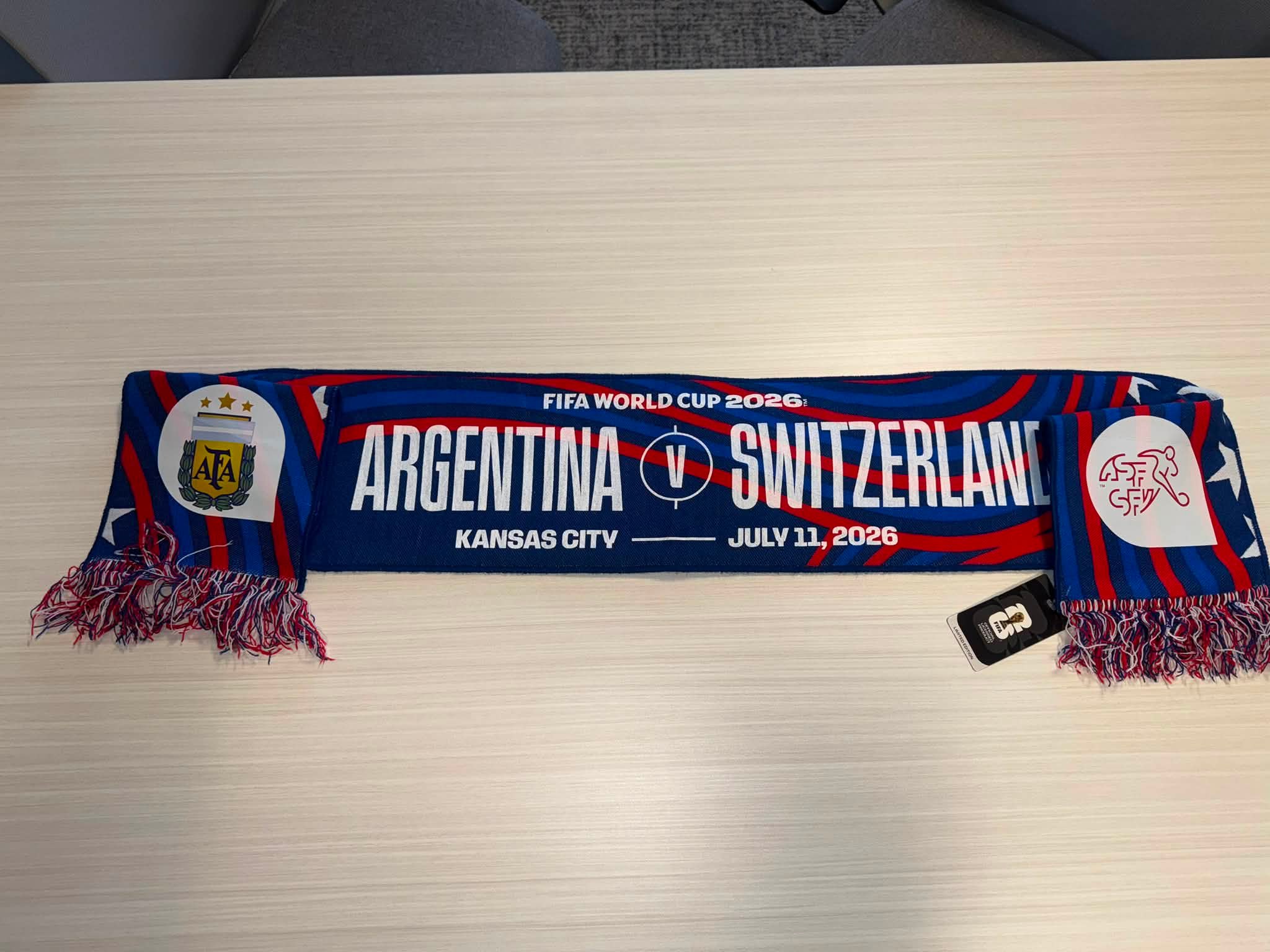 Argentina vs Algeria 2026 World Cup scarf for trade | Overland