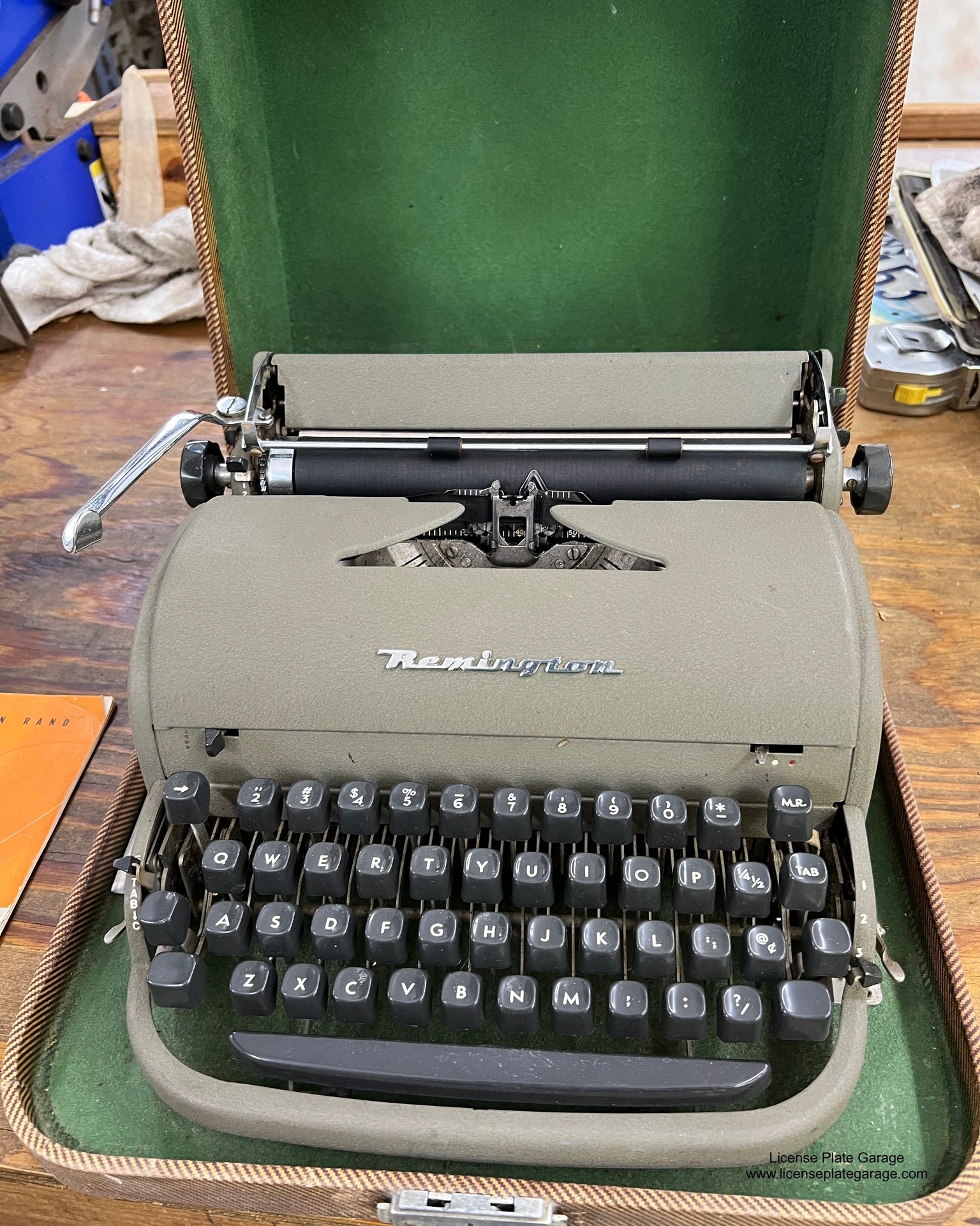 Typist Nomura Toys Ltd. 1950s vintage typewriter