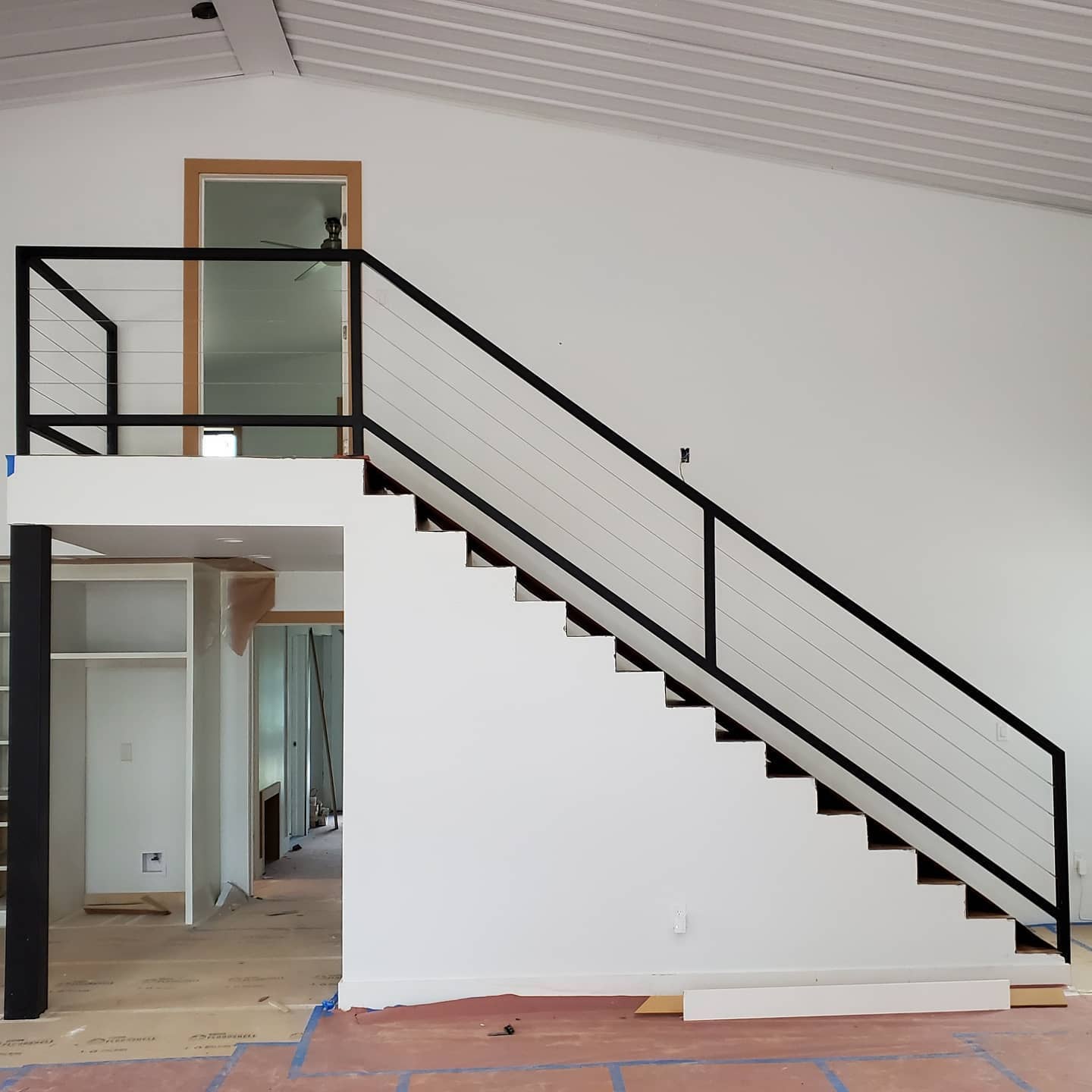 This custom handrail is a step above... - Ellis Fabrication | Facebook