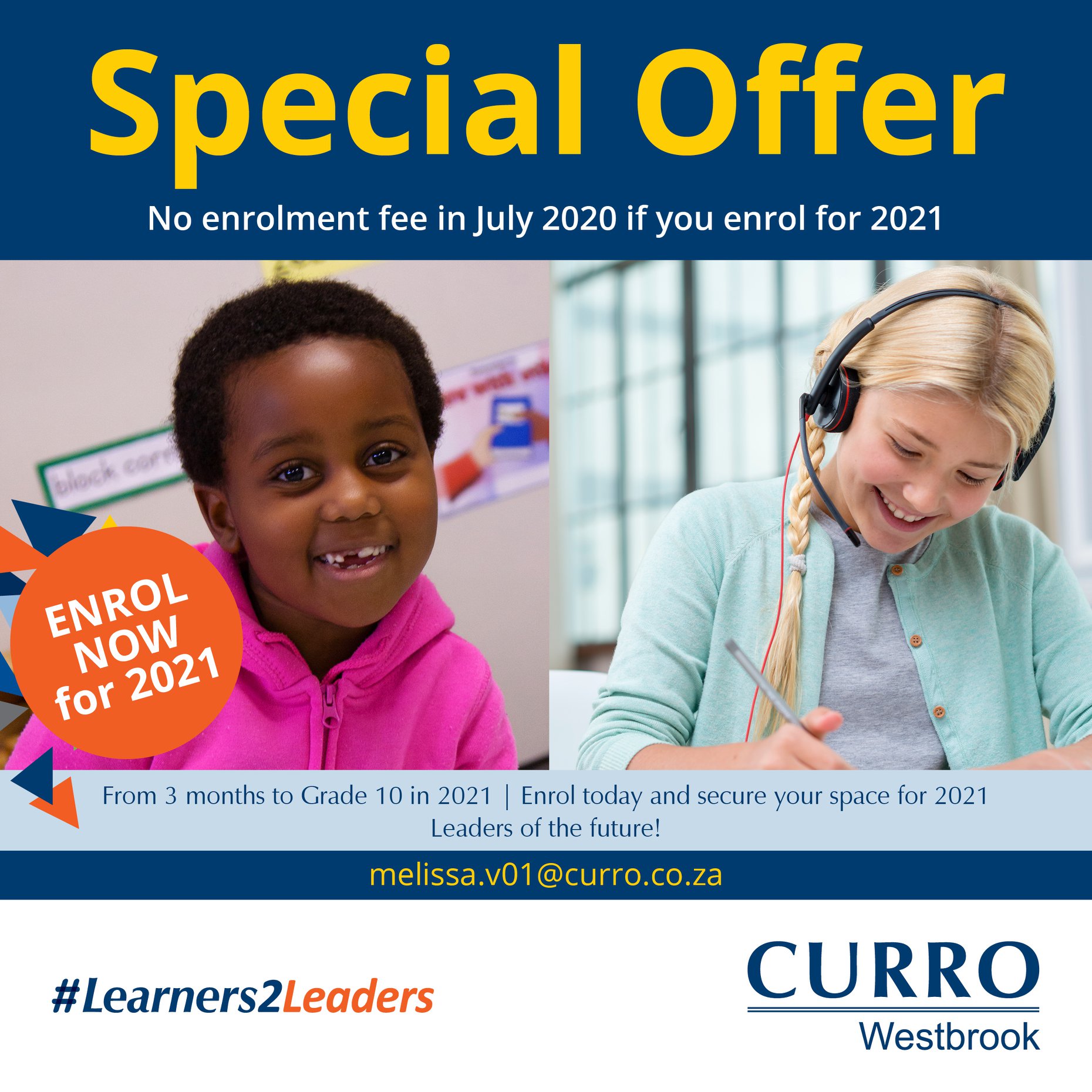 We have an amazing offer for... - Curro Westbrook Preschool