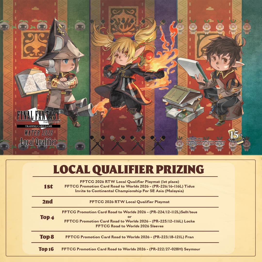 Final Fantasy TCG South East Asia (@FFTCGSEA) • Facebook