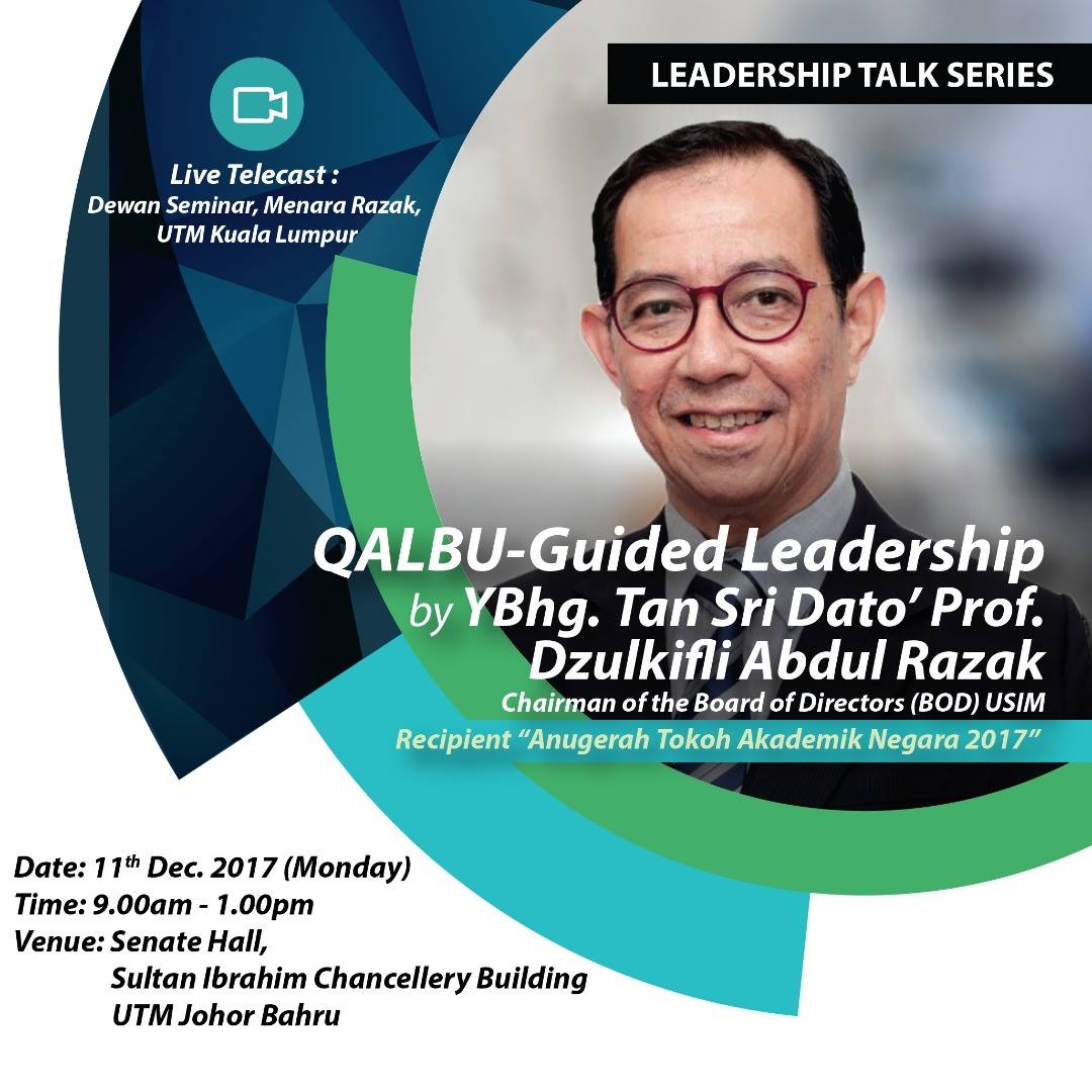 Sukacita dimaklumkan, Universiti Teknologi Malaysia (UTM) melalui ...