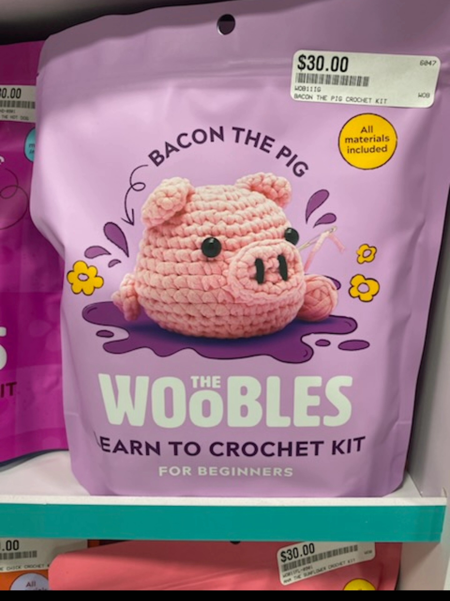 服 WOOBLES Learn to crochet kits now available in store!