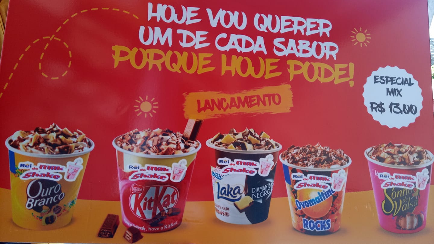 Sorveteria Rei do Milk Shake | Santa Rosa RS