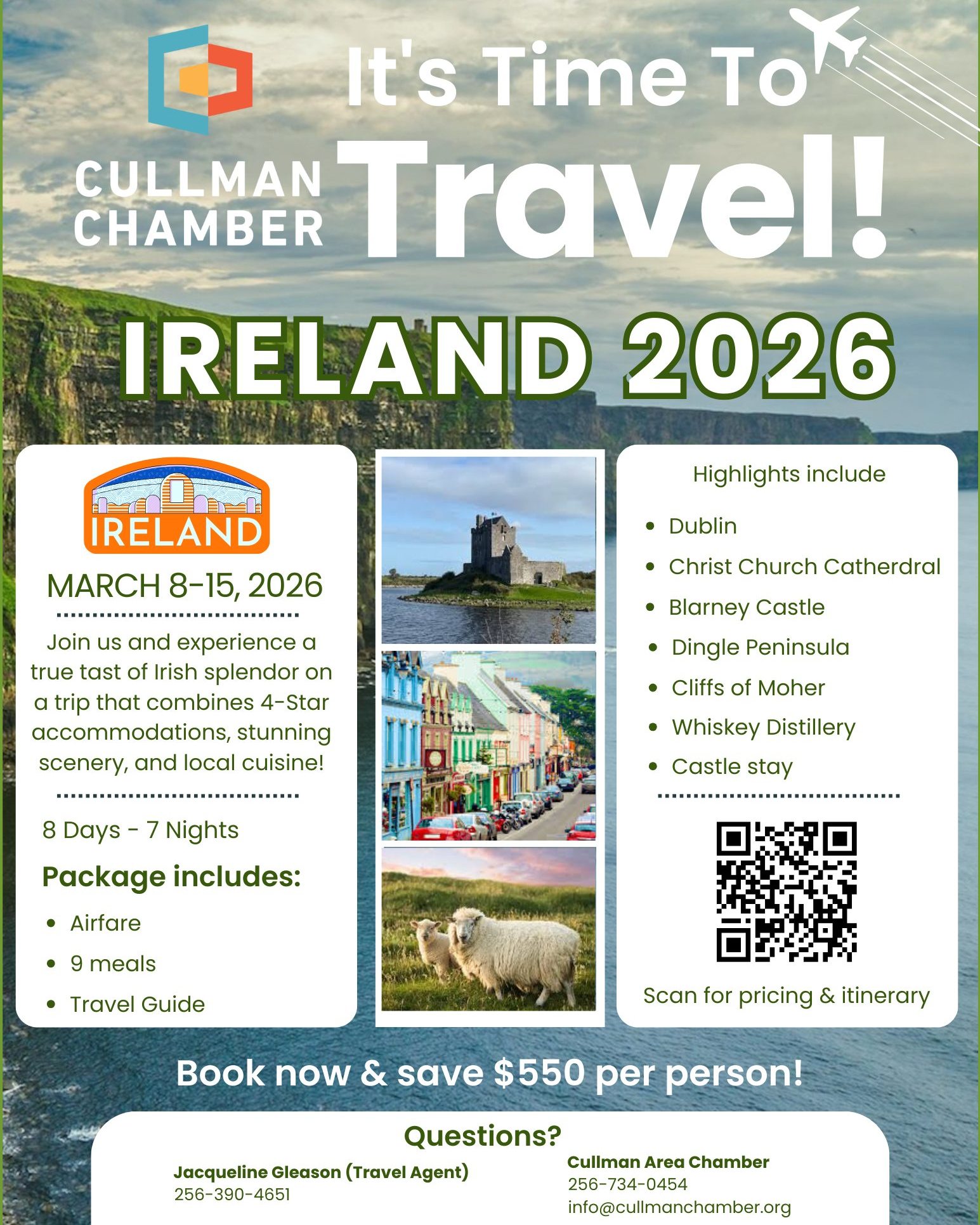 Cullman - Pack Your Bags — We’re Going to IRELAND! 🍀 ️ Get ready for ...