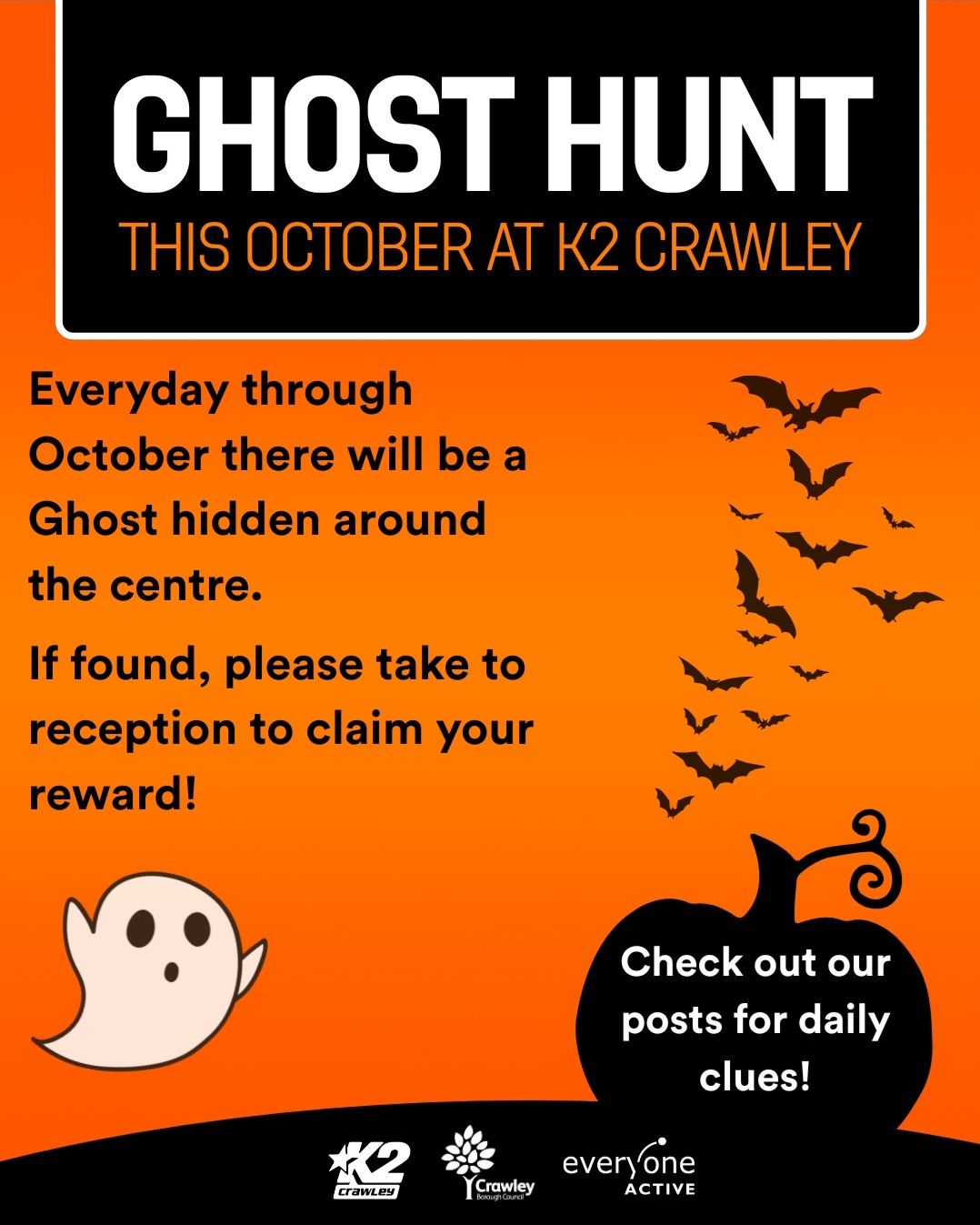 K2 - 🎃👻 October Ghost Hunt 👻🎃 Boo! A mischievous little ghost is ...