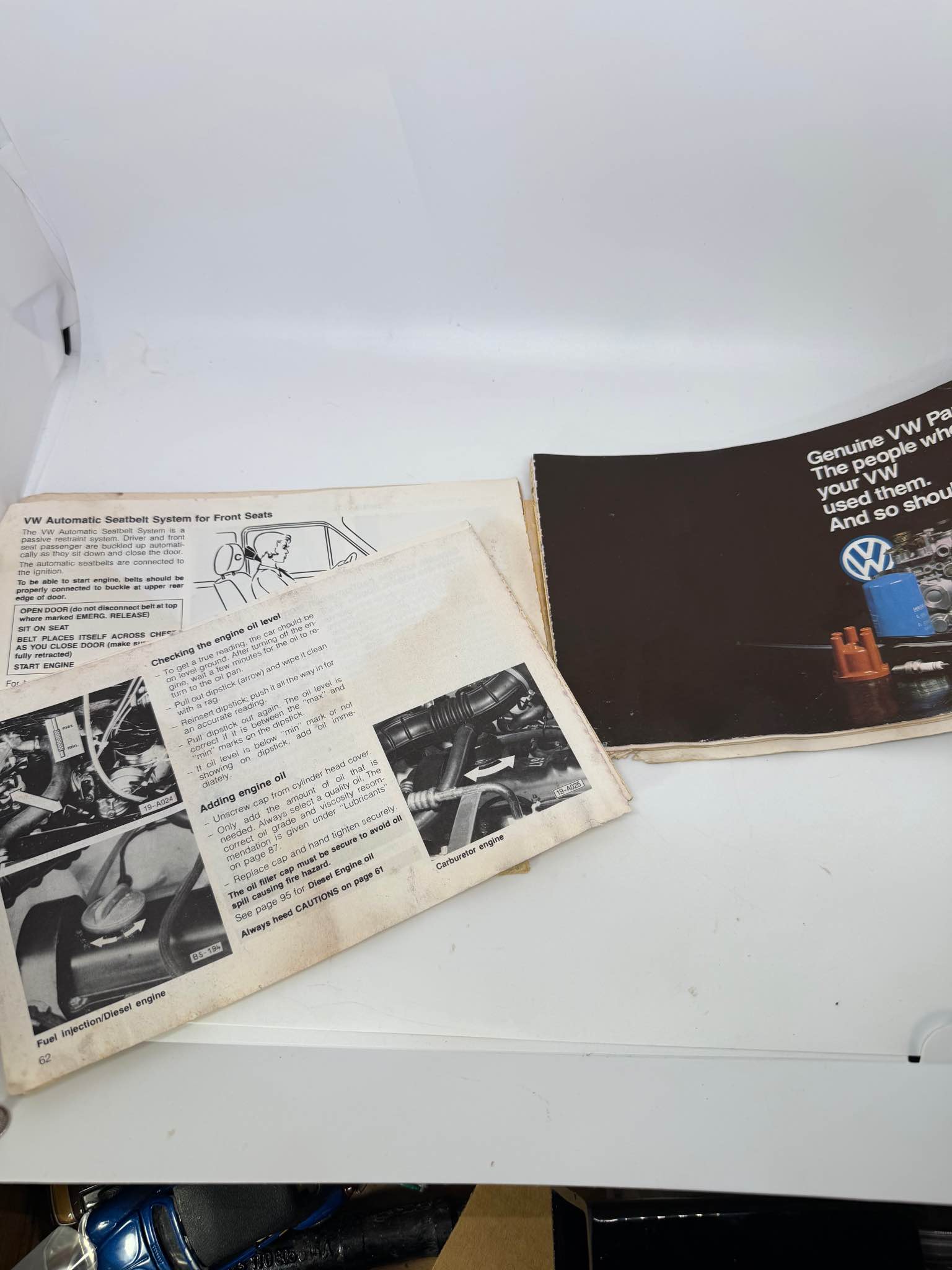 1982 Volkswagen Rabbit Factory Original Owners Manual - Books ...