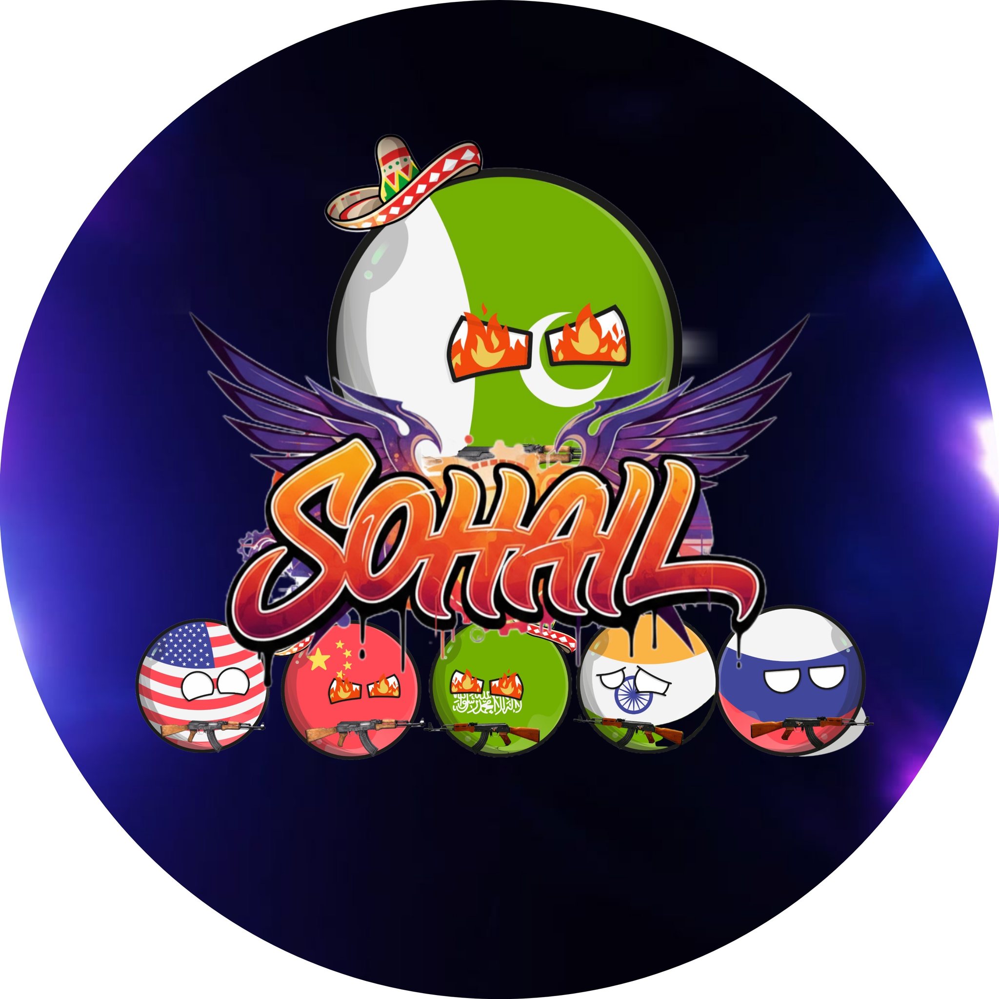 Pakistan Become Superpower 🥰 #countryballs #pakistan #map #shorts ...