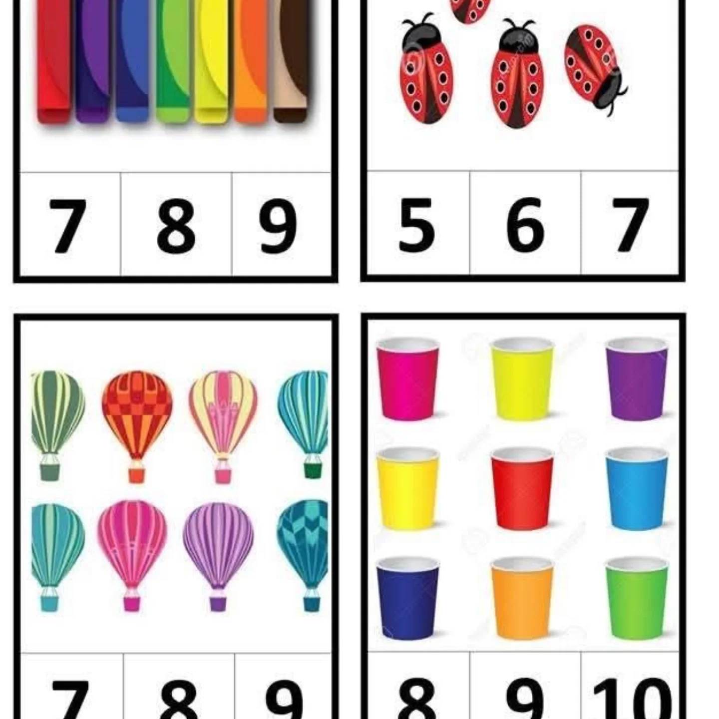 Learn and rock - Count and circle the correct number... | Facebook