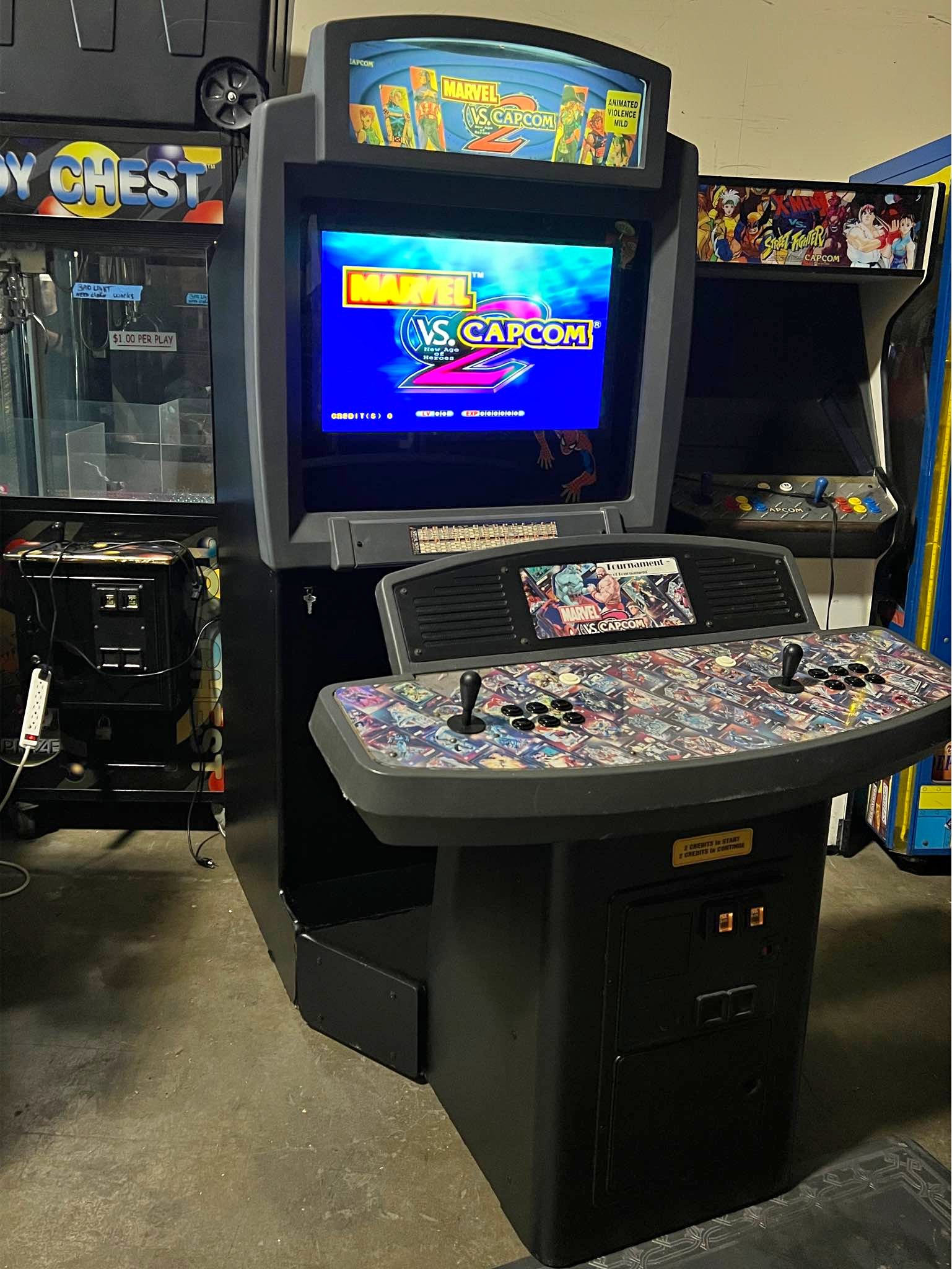 Arcade Marvel vs Capcom 2 Game - Slot Machines - Clackamas, Oregon ...
