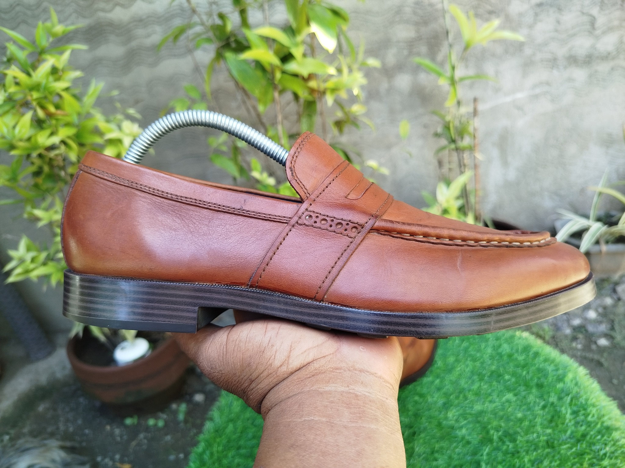 Cole Haan Jefferson Grand Penny Loafers Size 8.5W mens Very good 