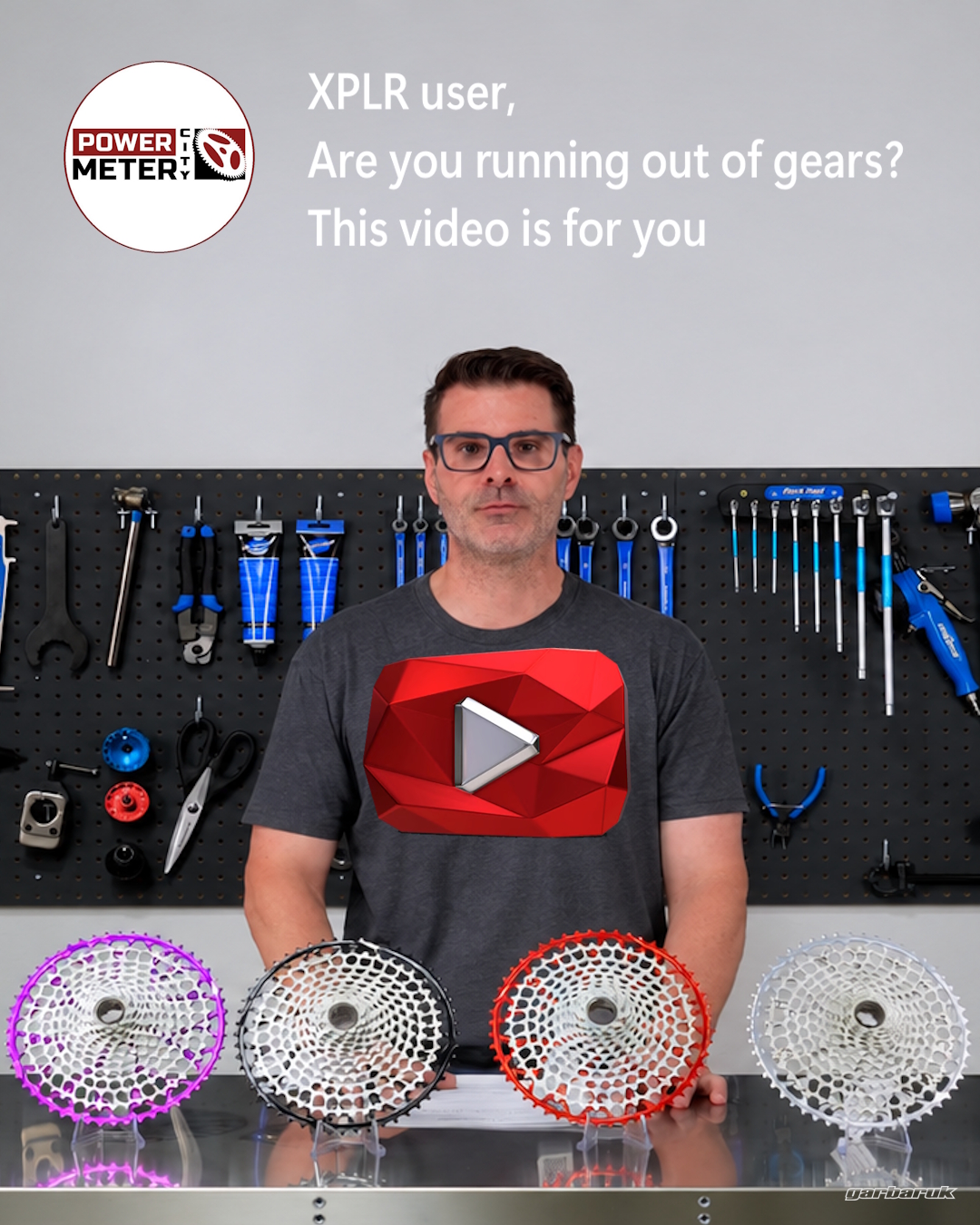 Garbaruk's 13-speed XPLR cassette for bikes