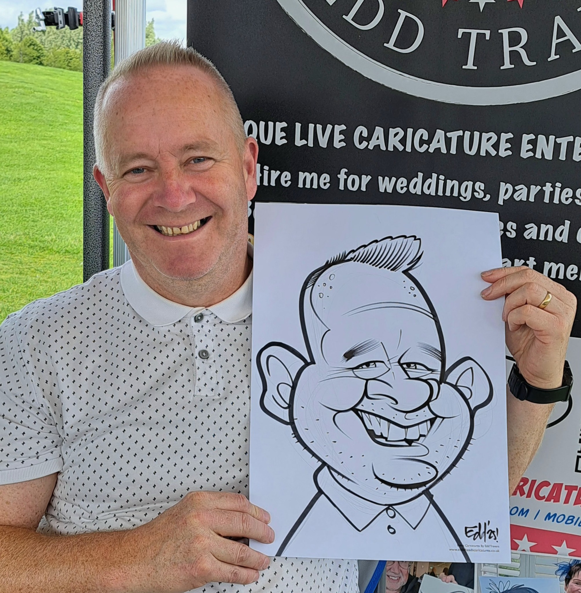 Edd's Heads... - Edd's Heads Caricatures by Edd Travers