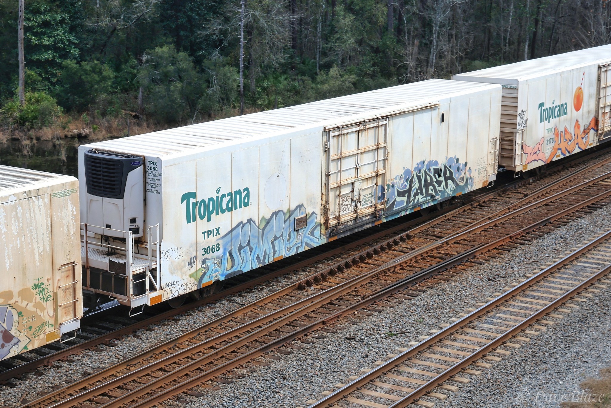 Tropicana orange juice rail transport with TPIX 3068