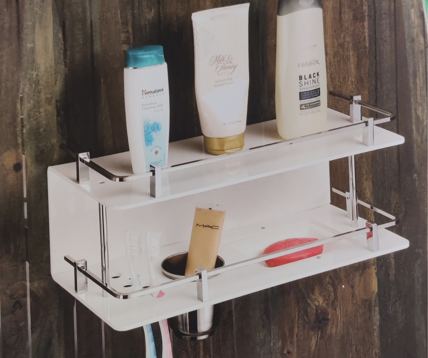 The Elite 4 in-1 shampoo rack can be... - Buy Now Pay Later