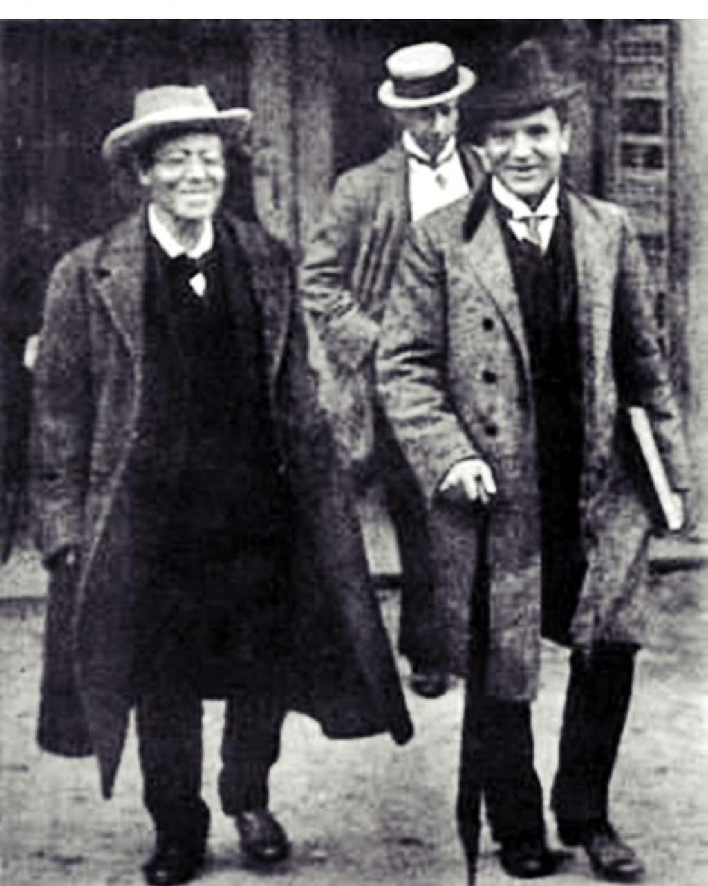 Gustav Mahler with Bruno Walter