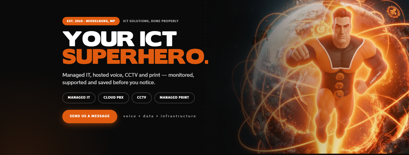 Procom voice • data • infrastructure | Middelburg