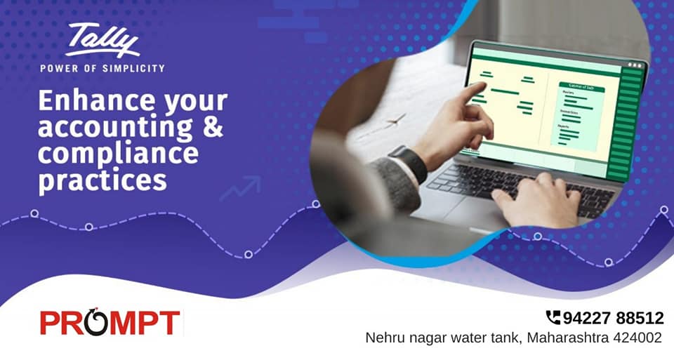 Prompt Computer & Services Tally Certified 3 Star Partner | Dhule