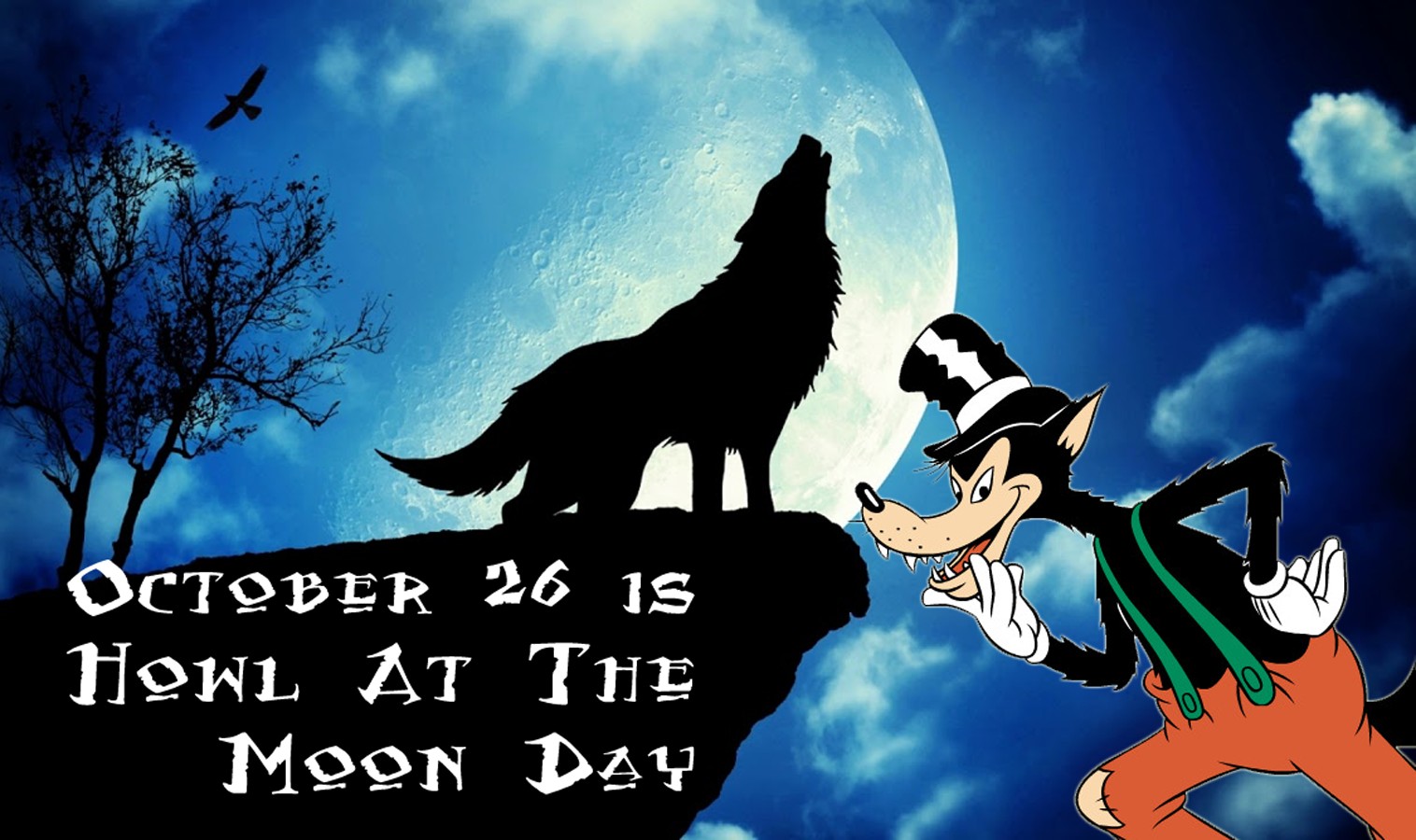 Howl at the Moon Day brings... - This Day in Disney History | Facebook