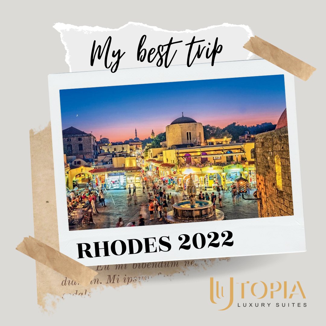 Our customers voted that Rhodes is... - Utopia Luxury Suites
