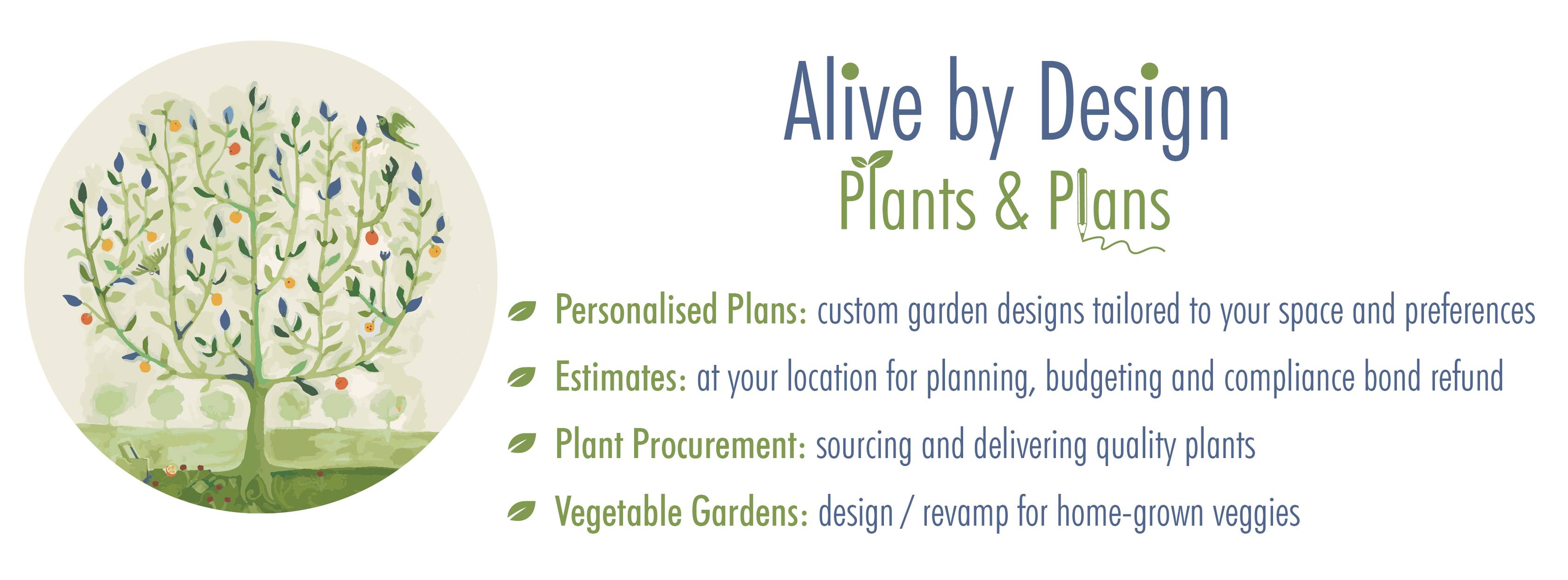 Alive by Design - Plants & Plans