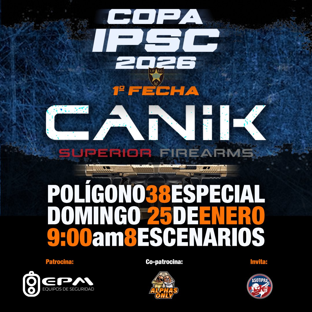 ASOTIPRA - Arranca el 2026! Inscríbase ya en la 1º fecha IPSC-CANiK ...