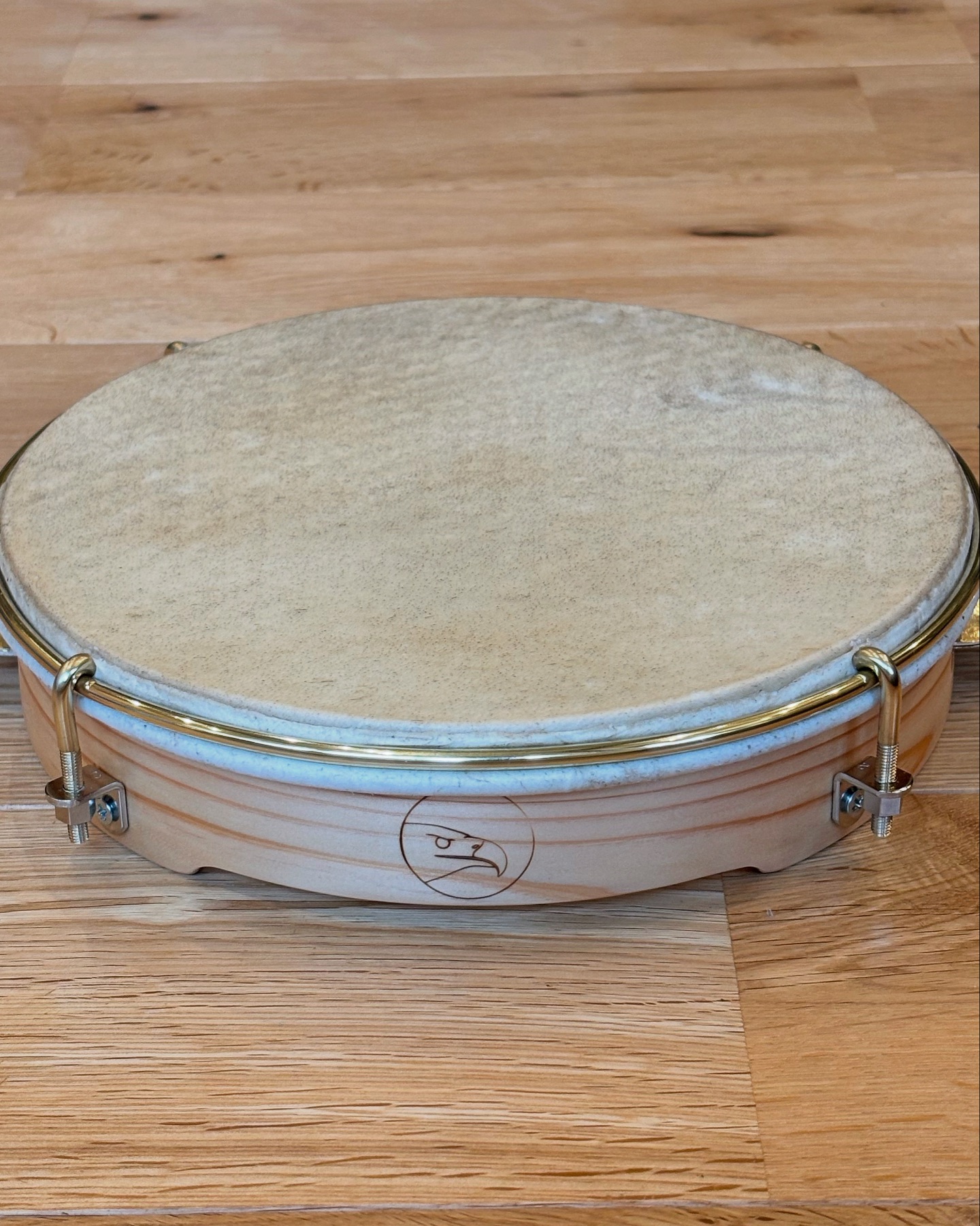 【パンデイロ】ハンドメイド 8” pandeiro/8㌅パンデイロ】 新製品🆕✨ 鹿皮紙パンデイロの受注制作