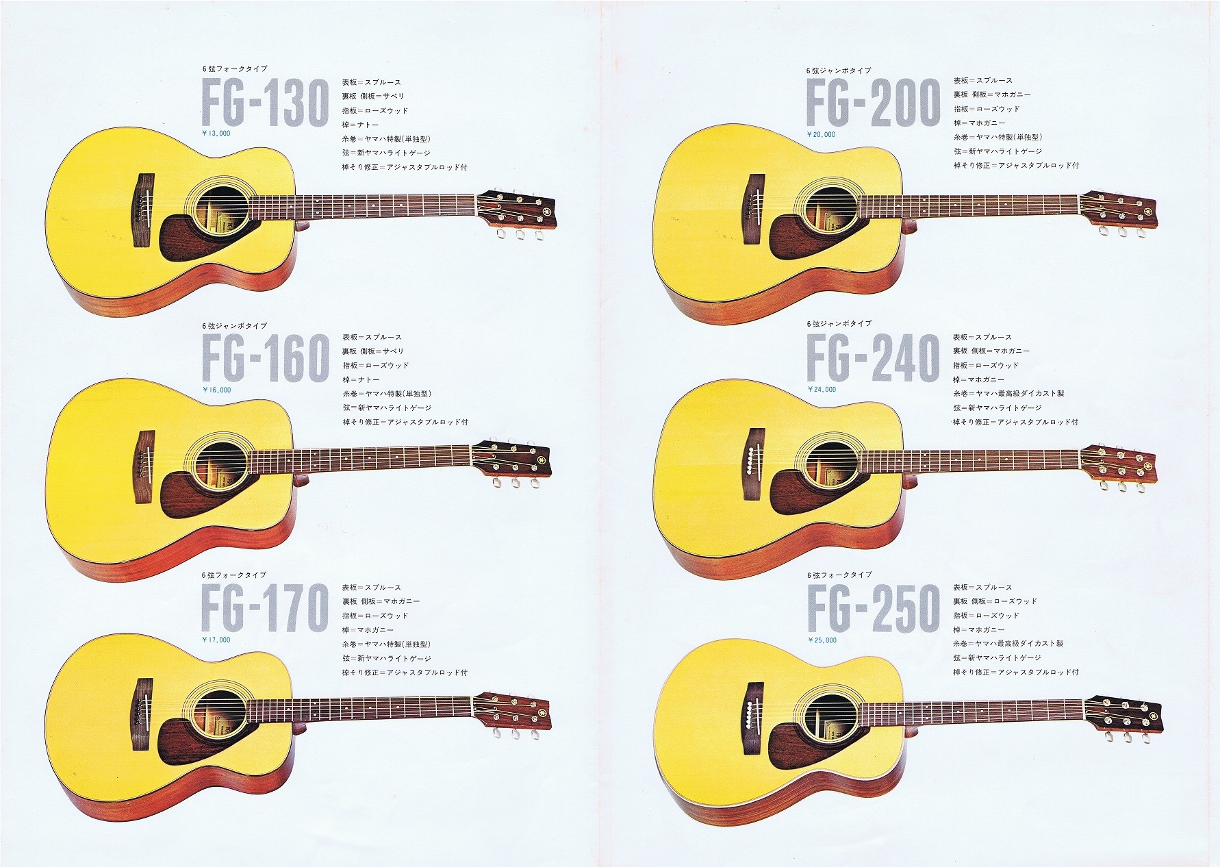 Japan vintage YAMAHA FG-360 1973年グリーンラベル