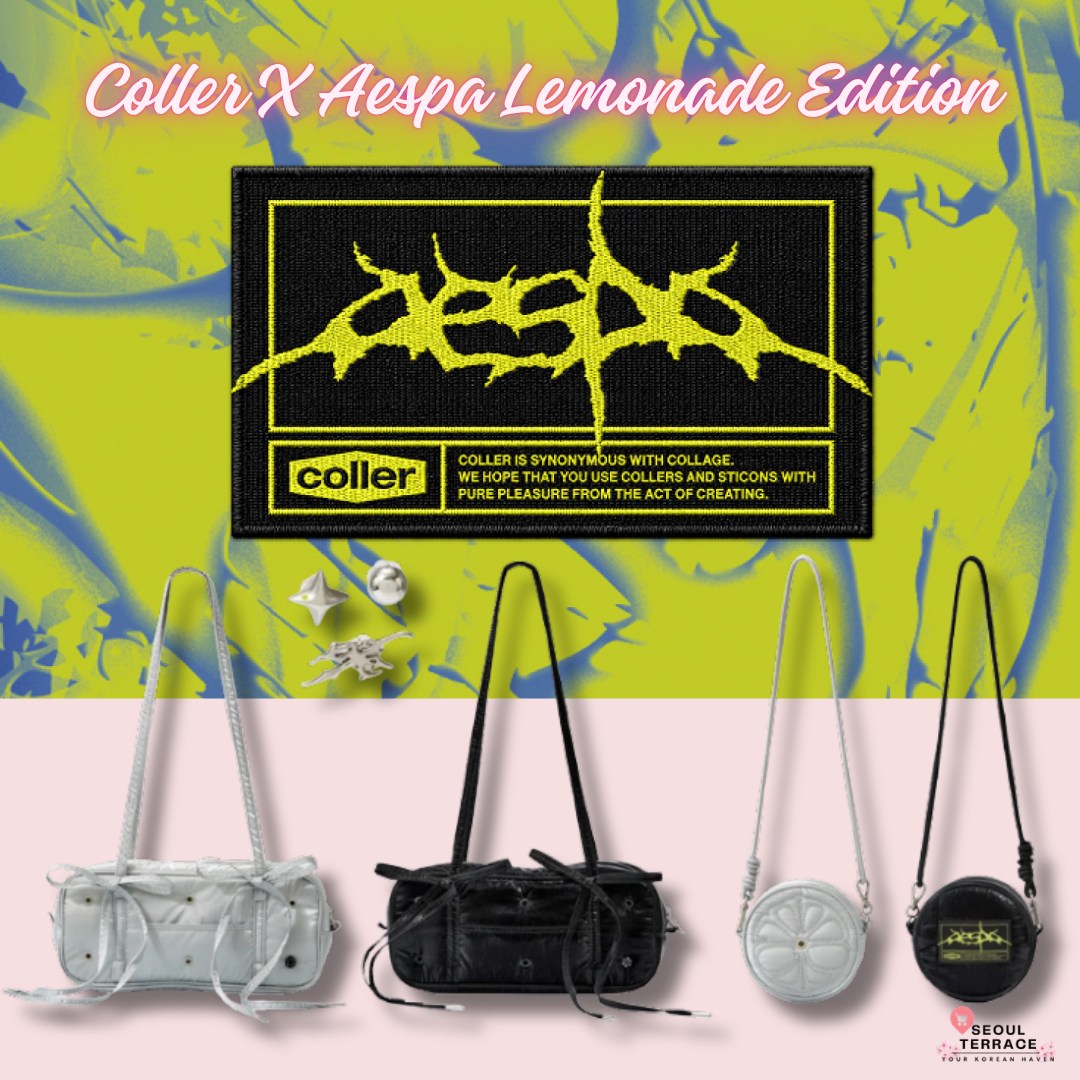 The COLLER X aespa Lemonade Edition Bag is here! 🍋 Complete it