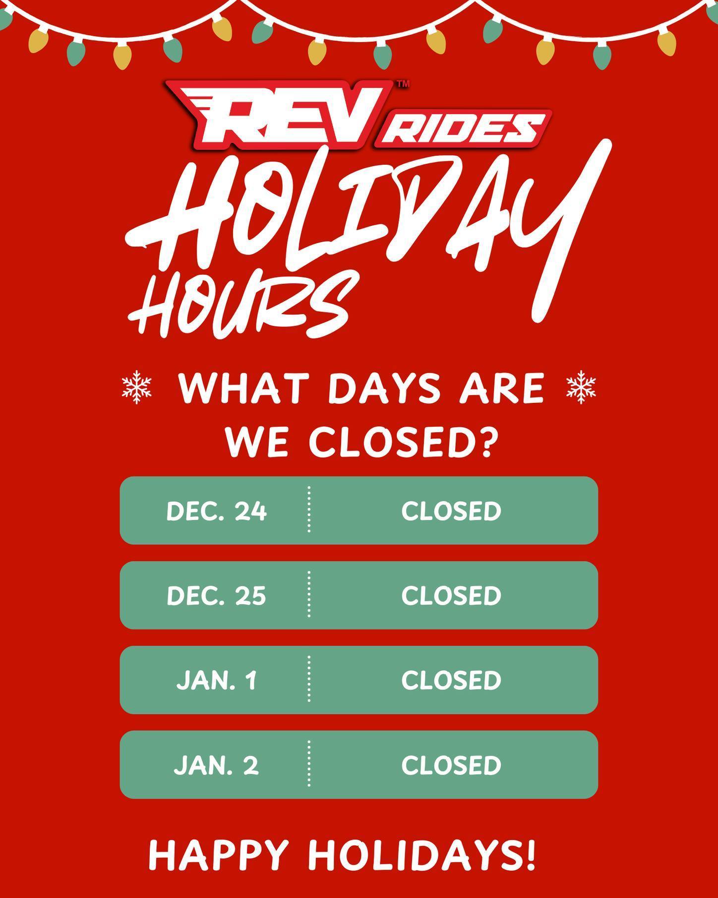 REV Rides | Ridgefield WA
