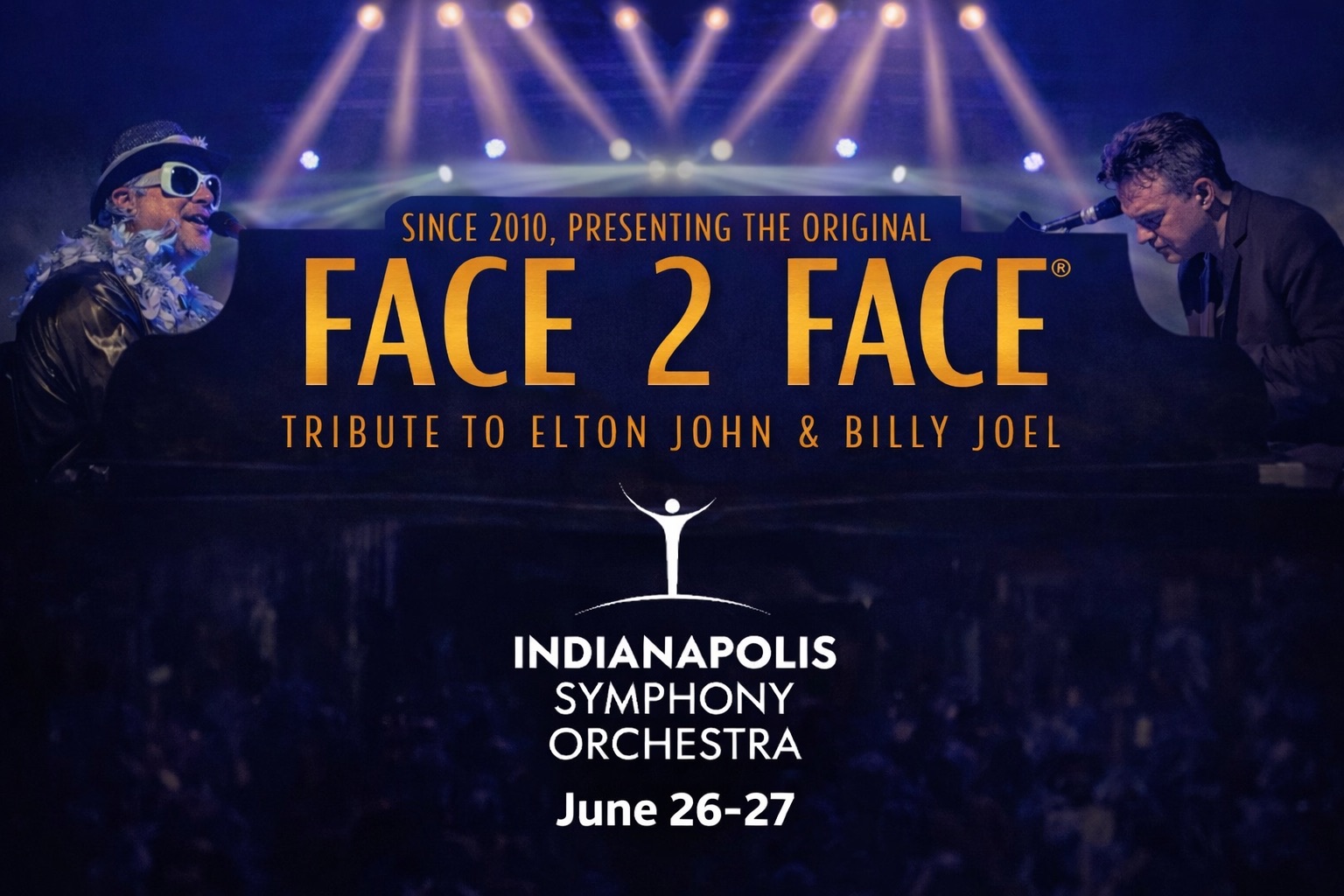 Face 2 Face The ELTON JOHN & BILLY JOEL Tribute Show 