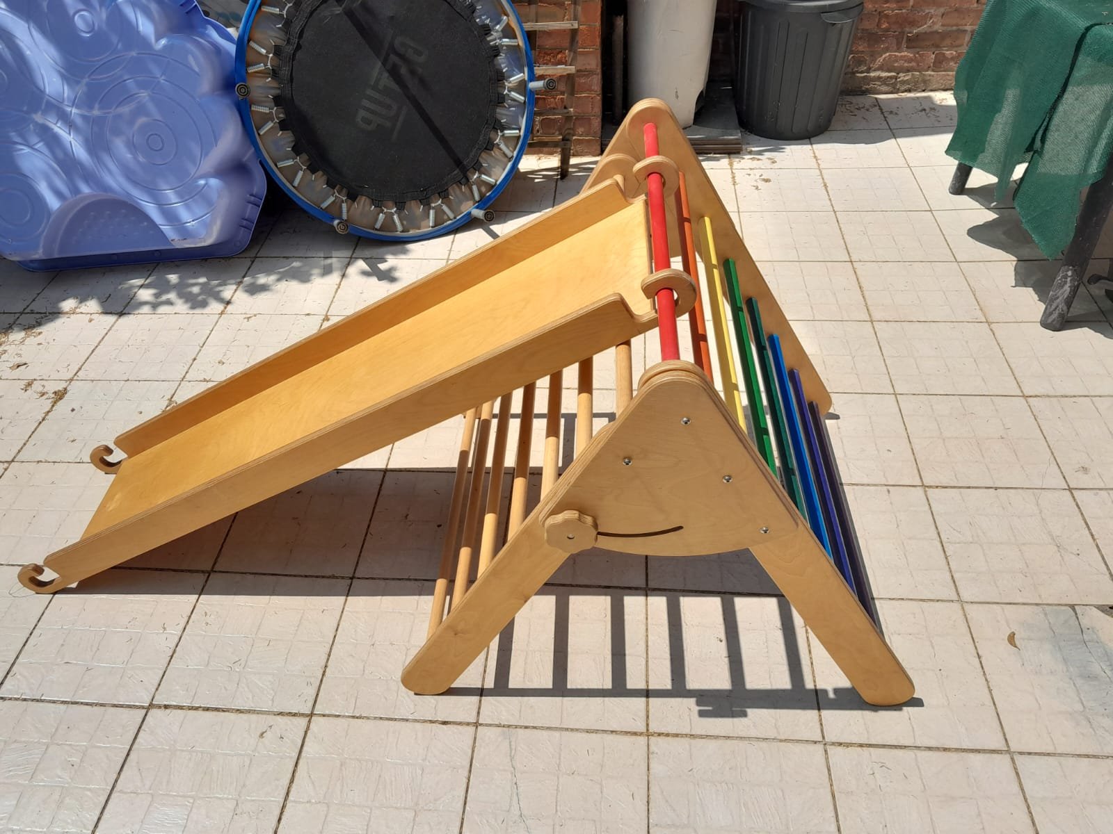 Montessori - South Africa | Kiddies slide and climbing rack | Facebook
