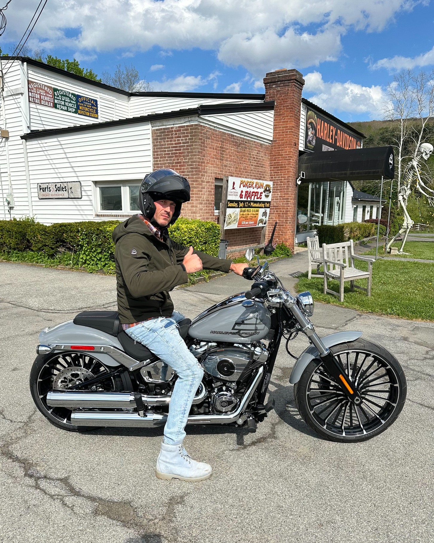 Big congratulations to Jack on his brand new Harley-Davidson