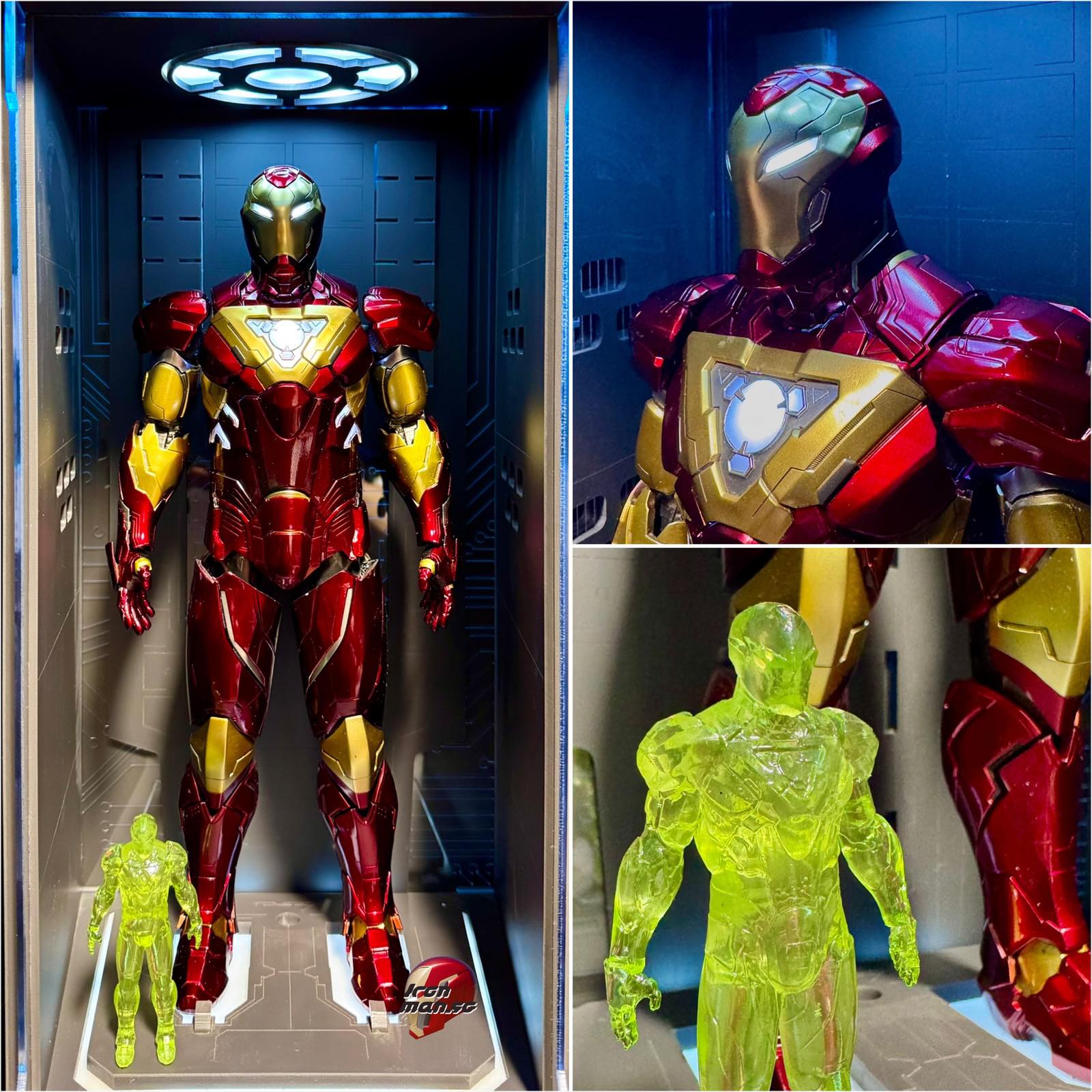 Iron Man 1:6th Scale collectible from McFarlane Toys based on the