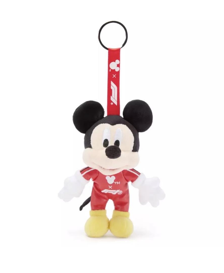 New Mickey Mouse Formula 1 Plush and Keychain are here