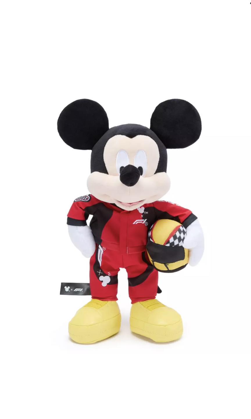 New Mickey Mouse Formula 1 Plush and Keychain are here
