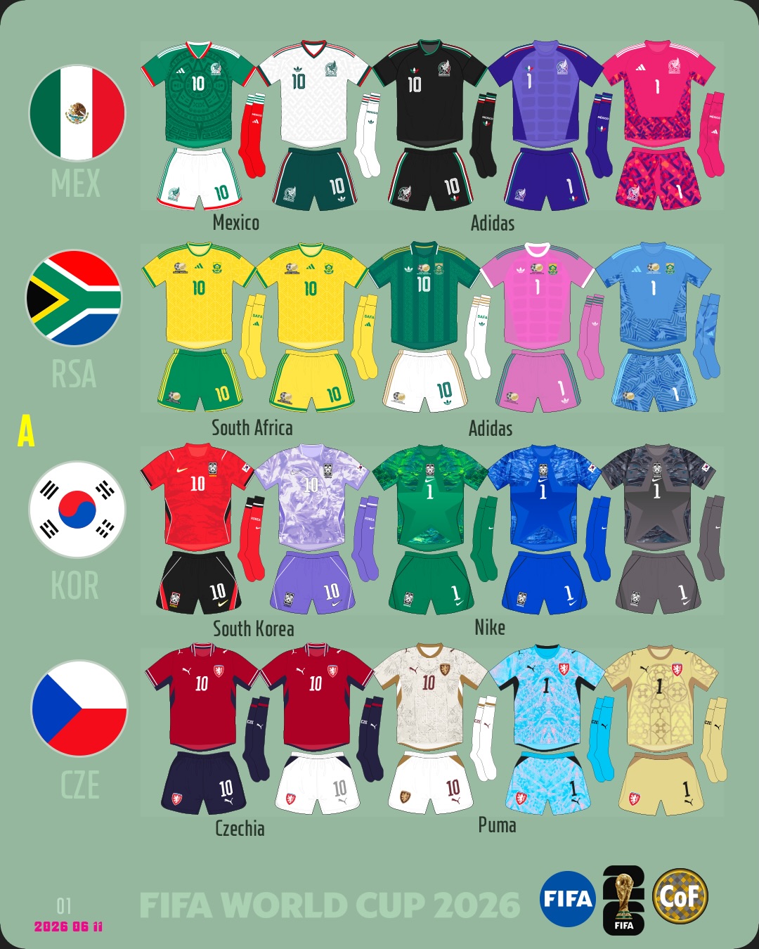 FIFA World Cup 2026 @fifaworldcup . Thursday, June 11 to Sunday